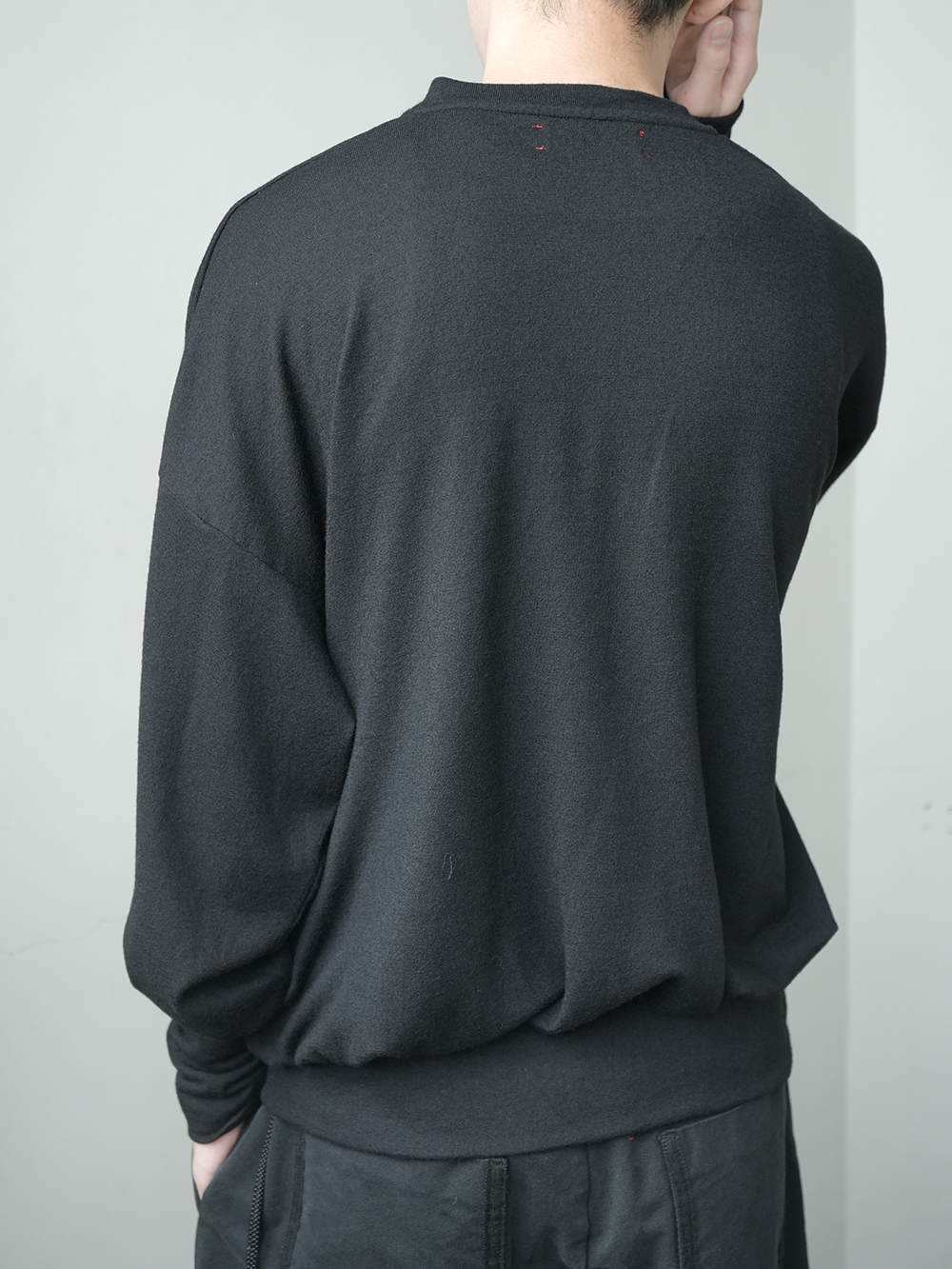 wool ls top(black)