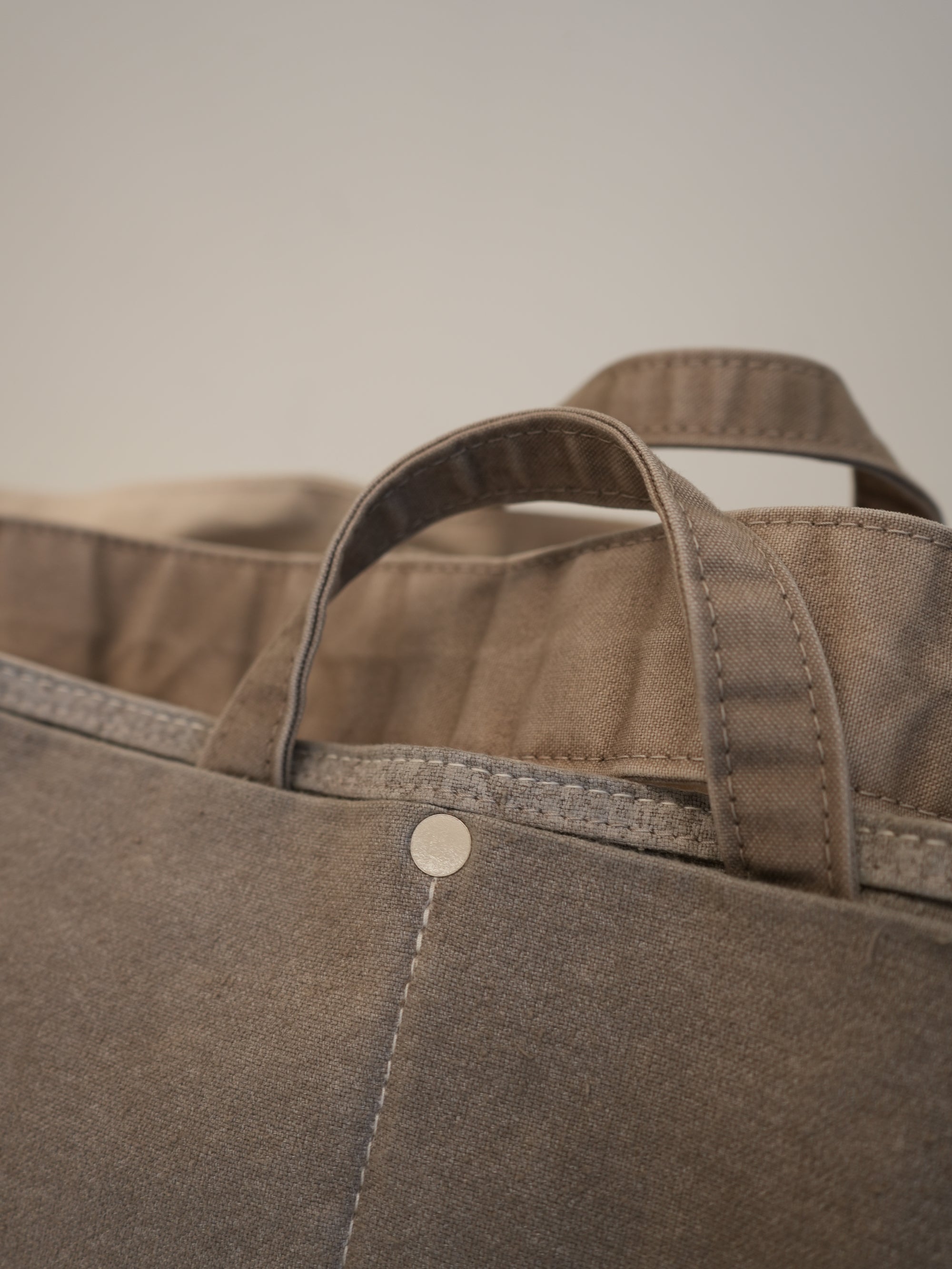 ANCELLM with This is a(n) C/R DUCK BAG (GREIGE)