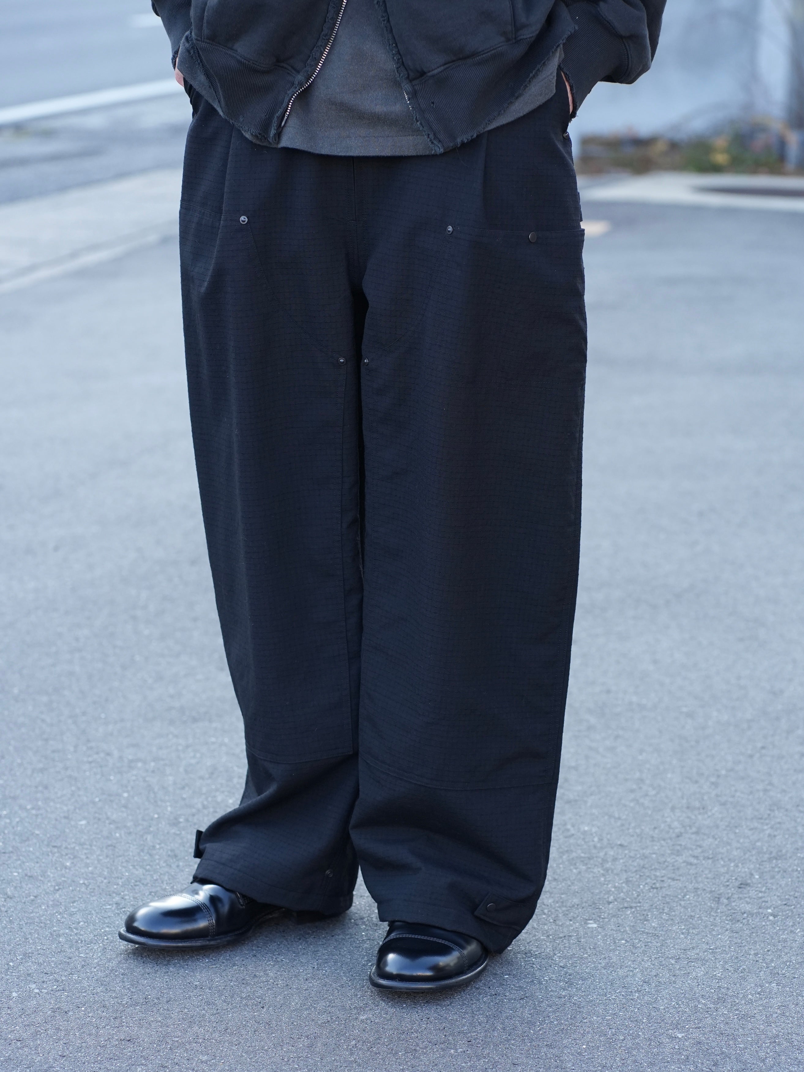 High Count Wool Ripstop Pants