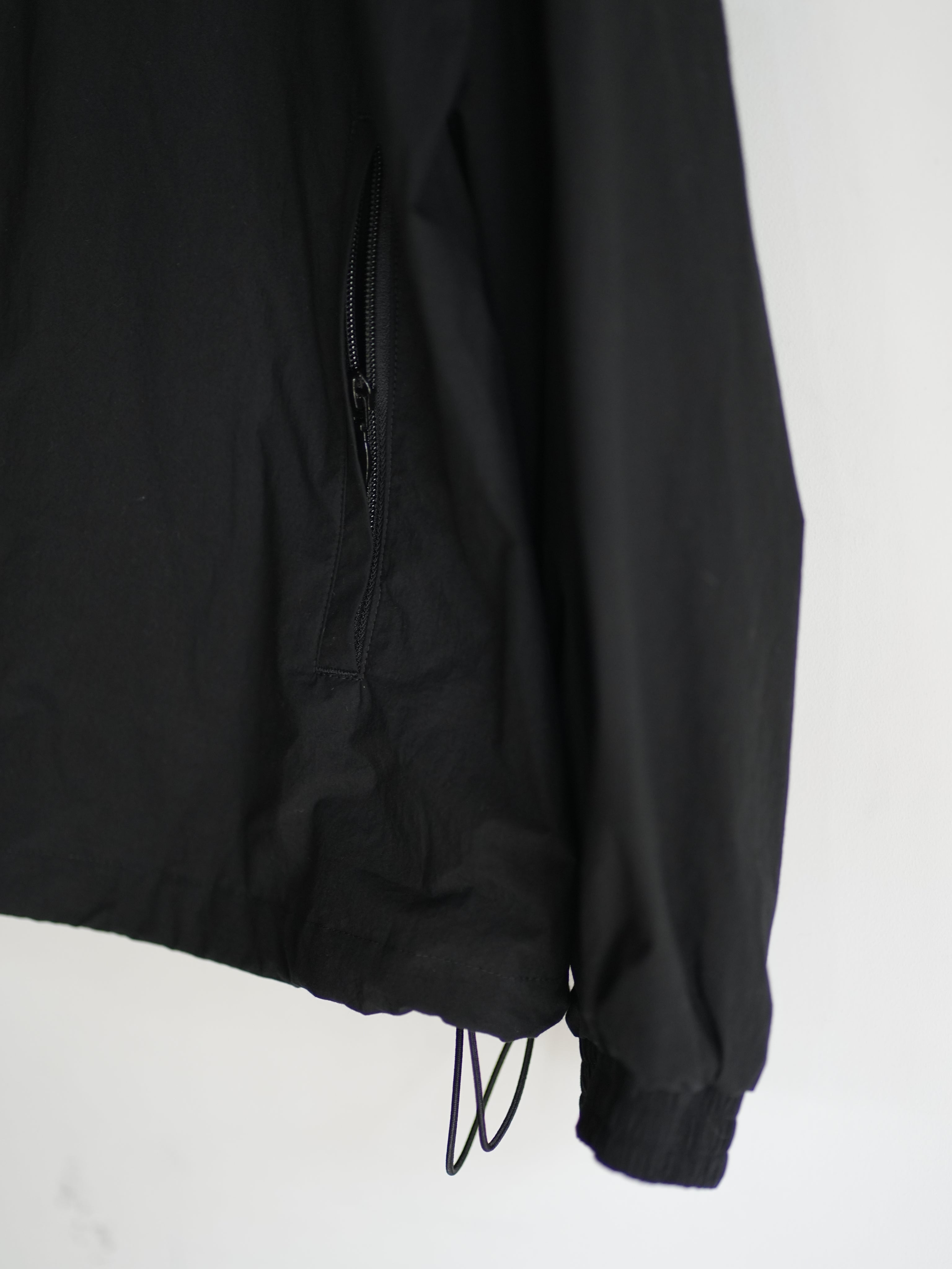 COTTON TYPEWRITER TRACK JACKET(BLACK)