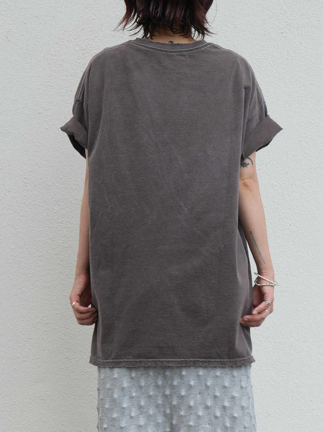 [ANCELLM/exclusive] 3 AGING T-SHIRT