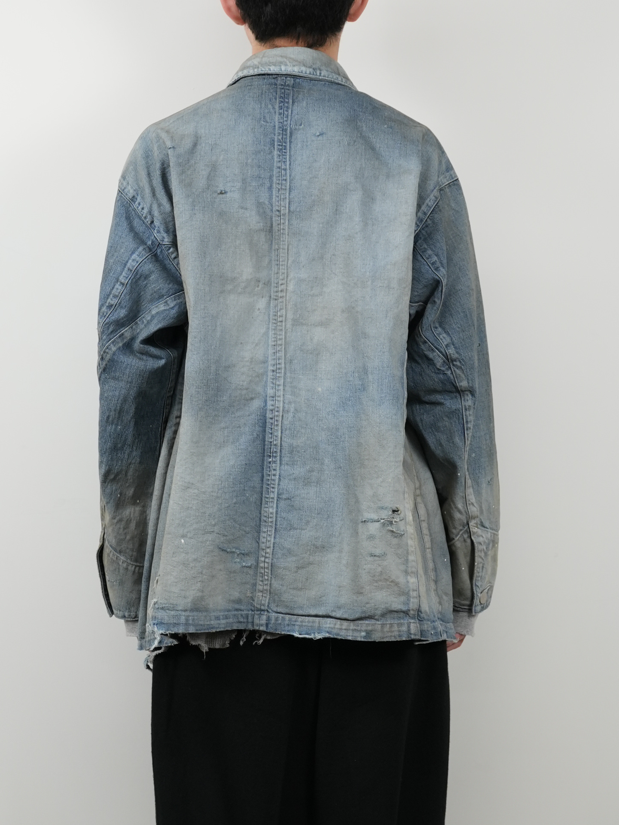 DENIM COVERALL(INDIGO)