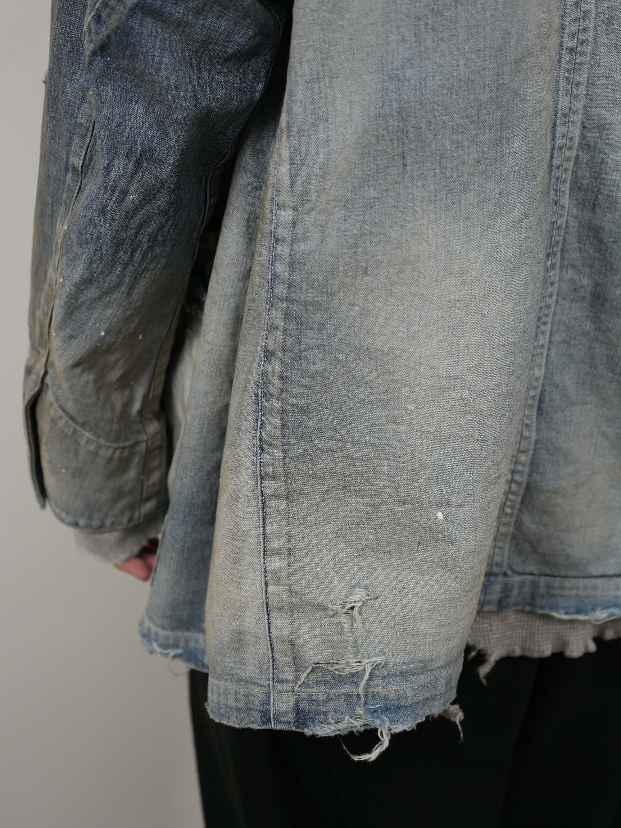 DENIM COVERALL(INDIGO)