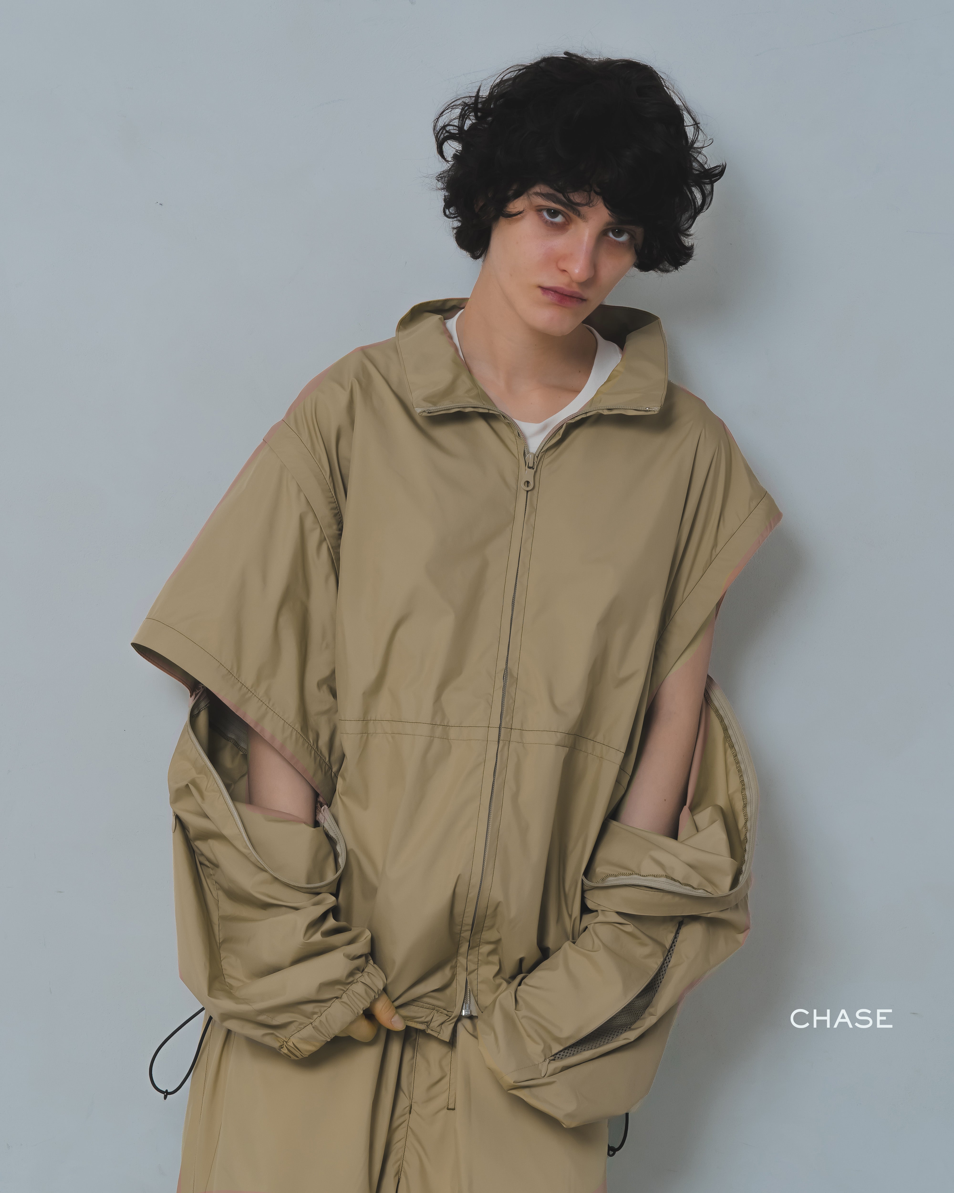 [50%OFF] Detachable blouson(BEIGE)