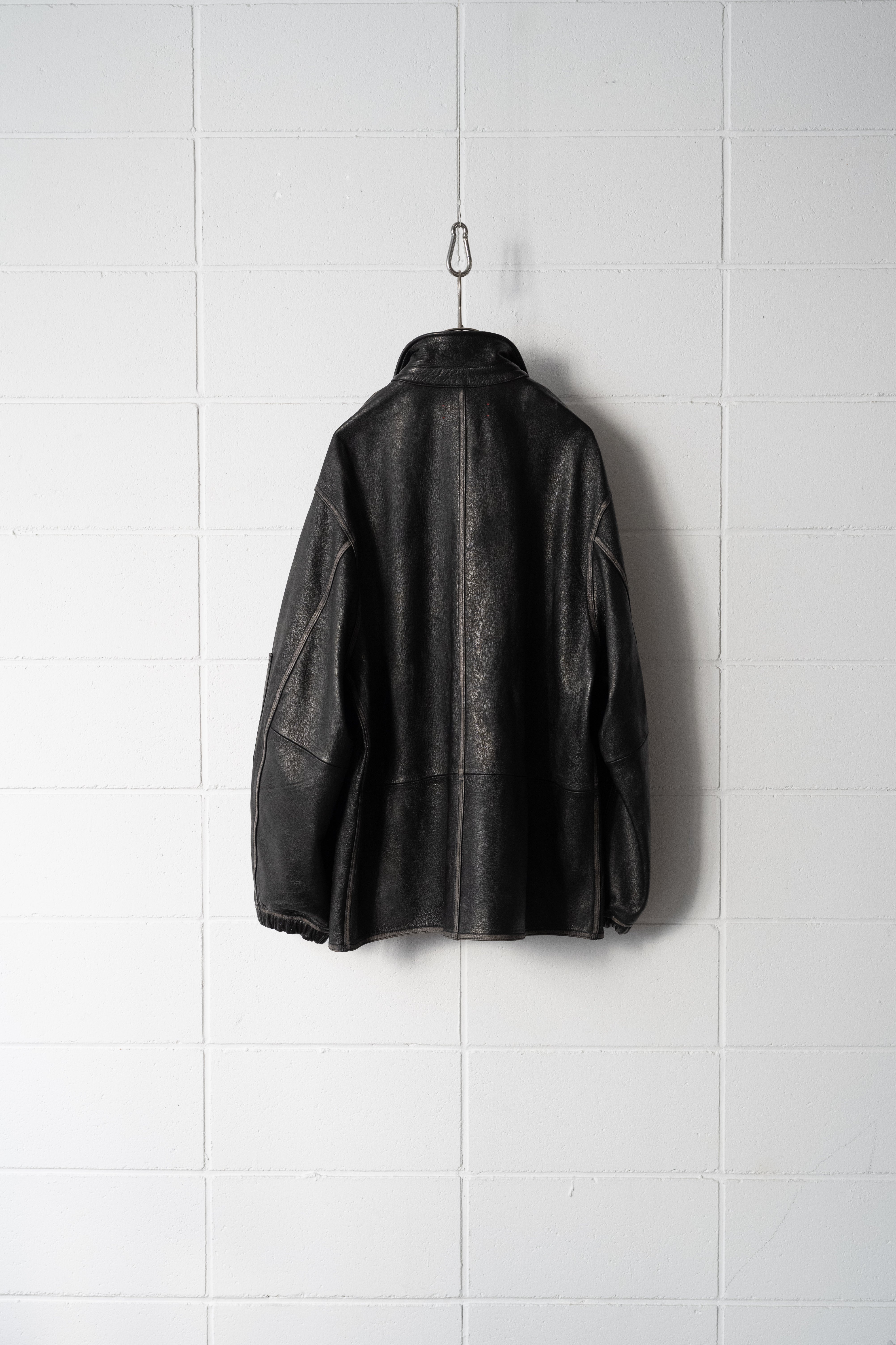 leather coverall