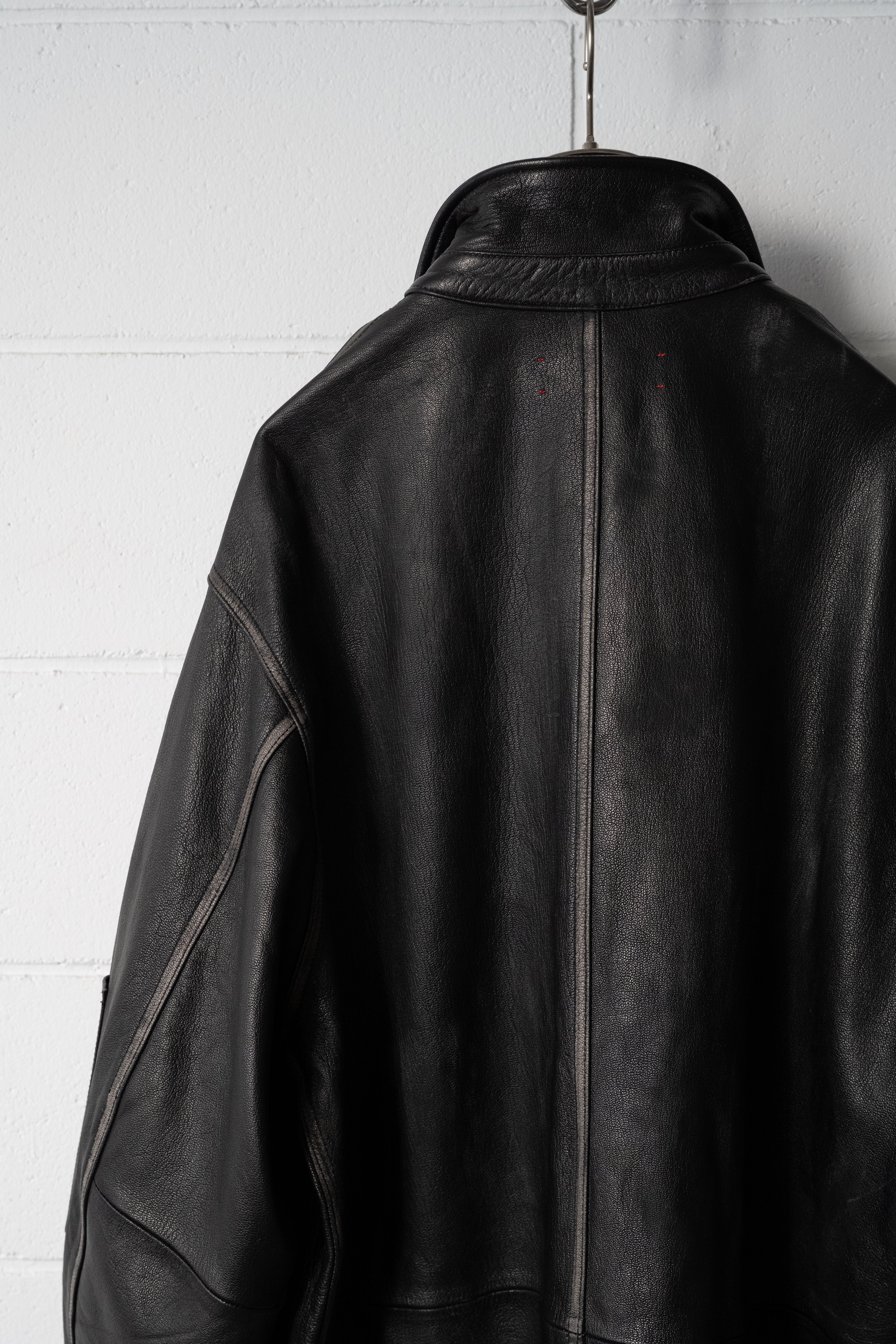 leather coverall