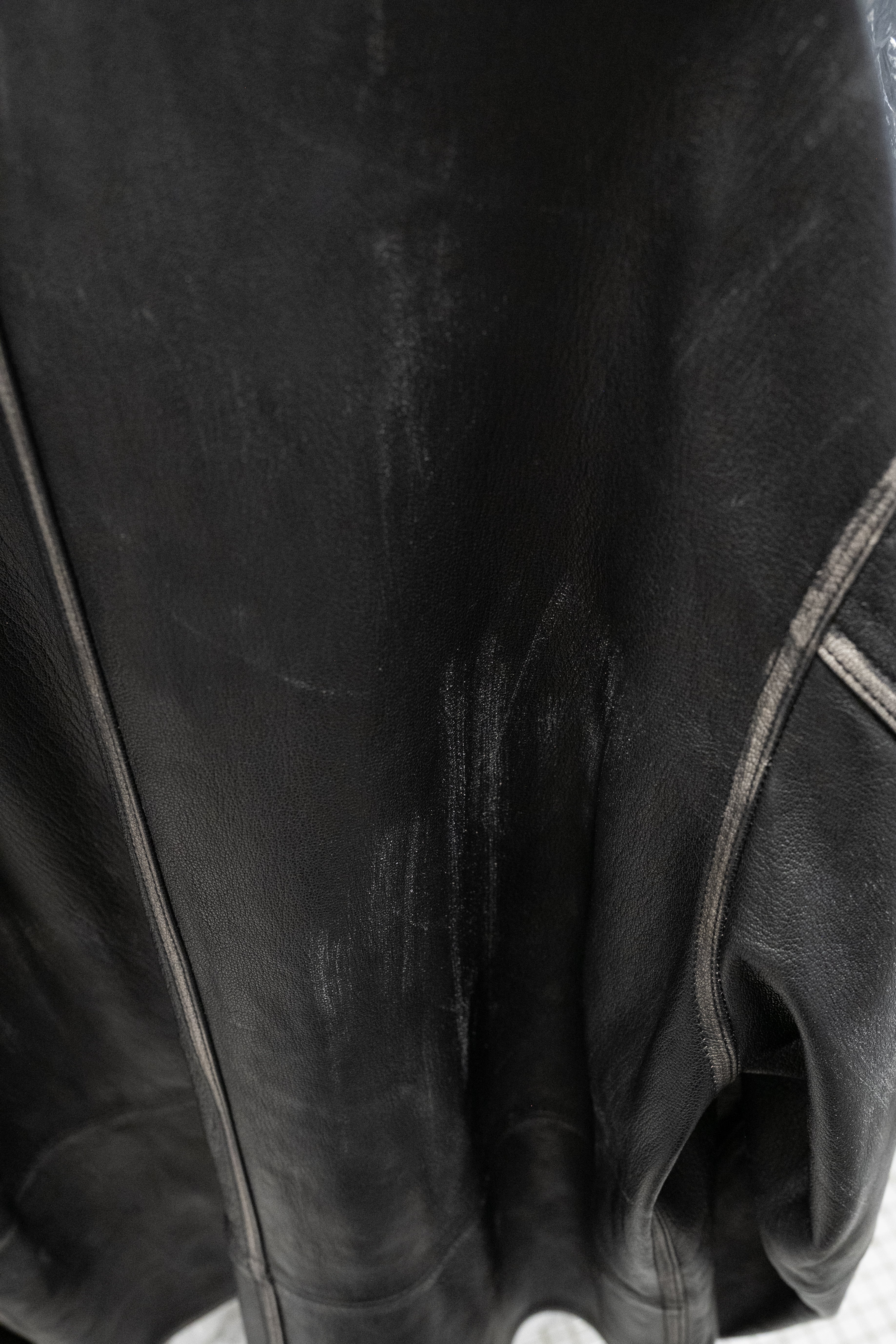 leather coverall