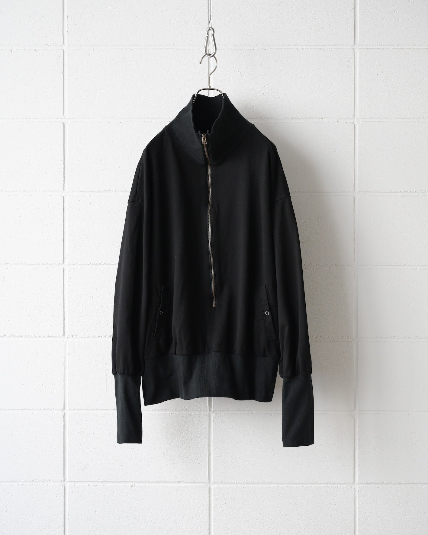 zip sweat(black)