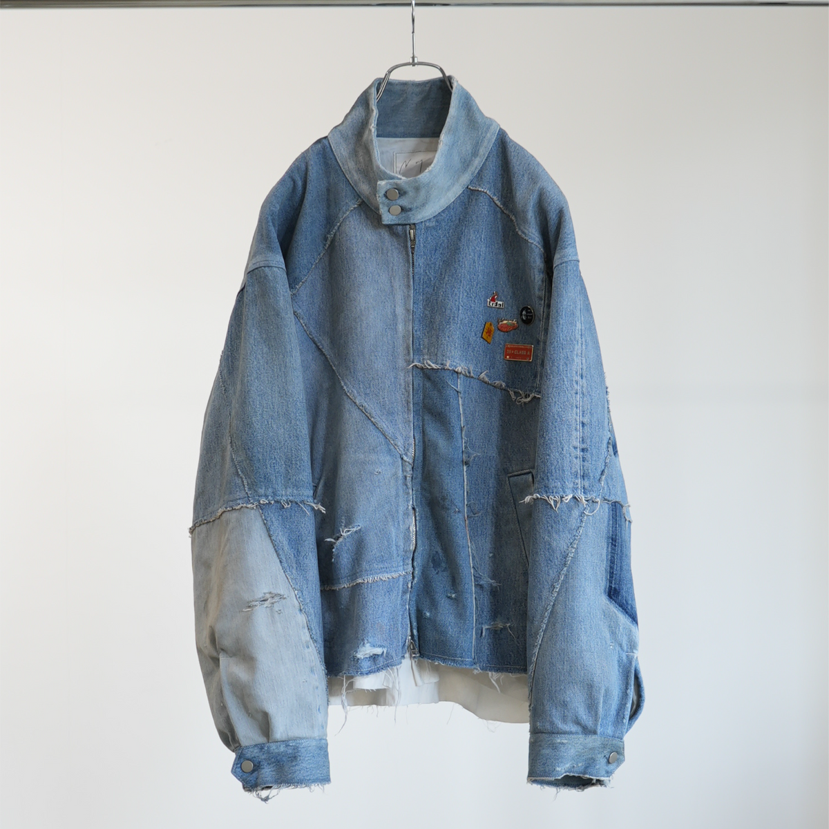 ANCELLM/アンセルムDENIM PATCHWORK BLOUSON ANCELLM/exclusive】