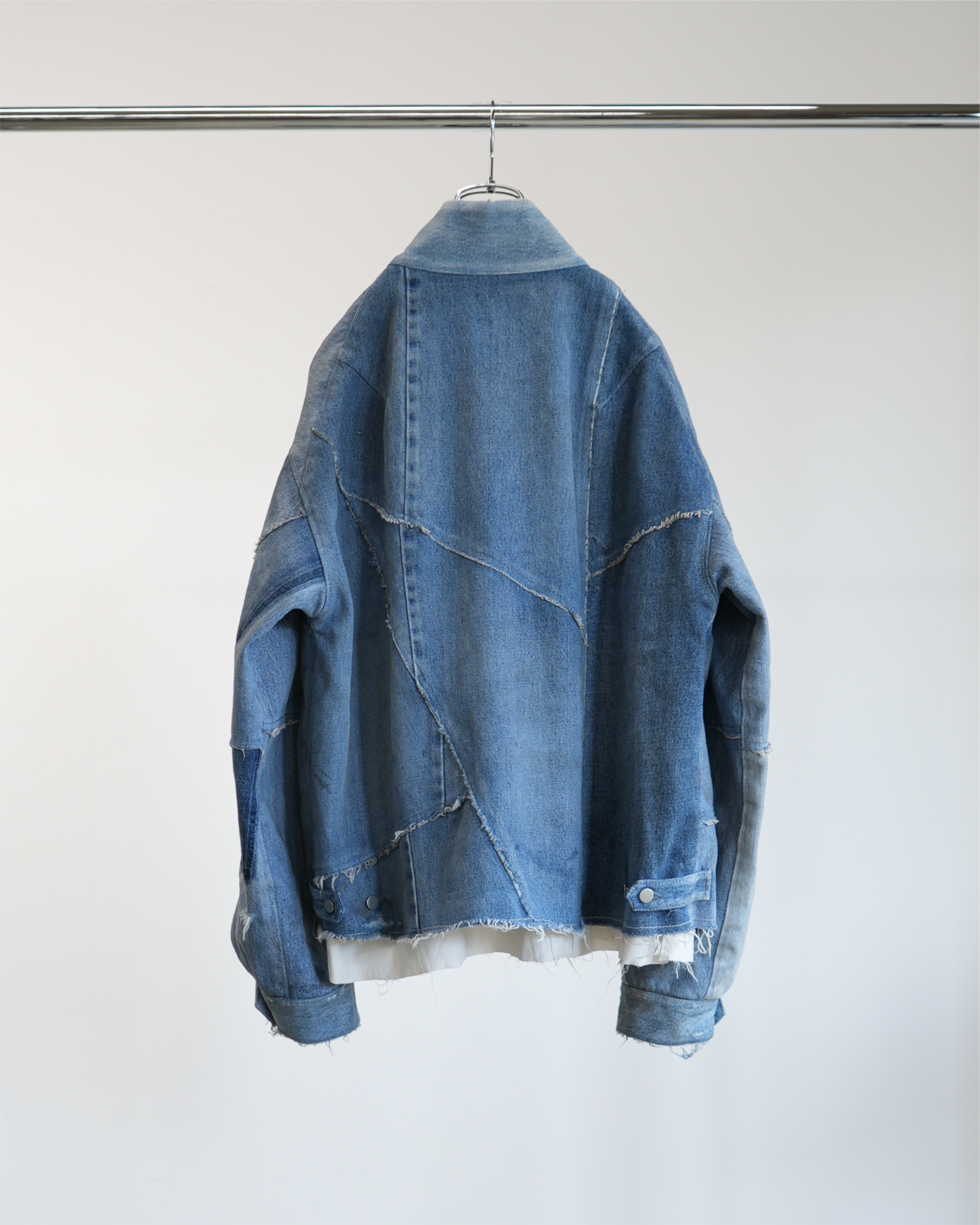 【ANCELLM/exclusive】"DENIM" PATCHWORK BLOUSON EX ①