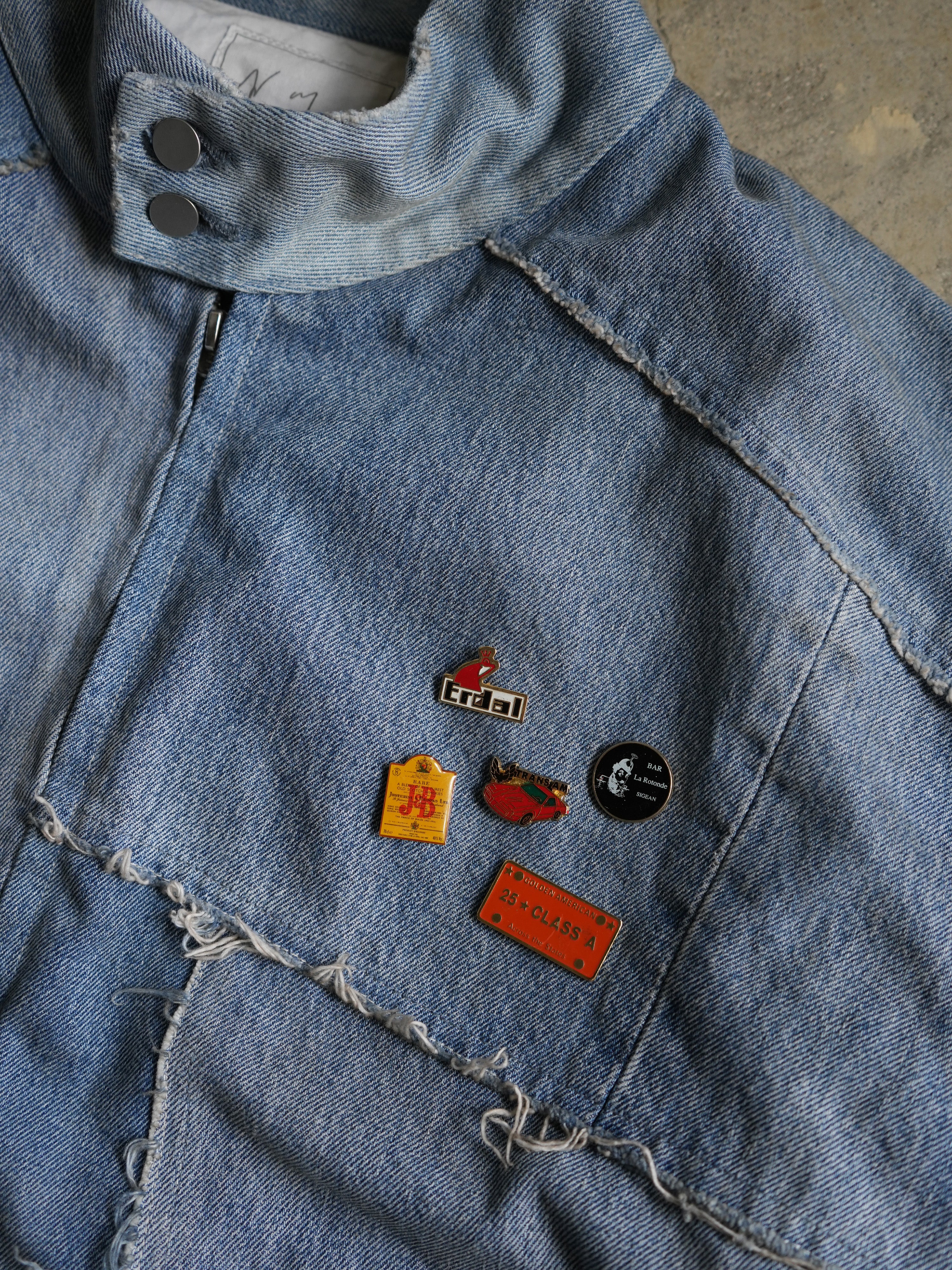 【ANCELLM/exclusive】"DENIM" PATCHWORK BLOUSON EX ①