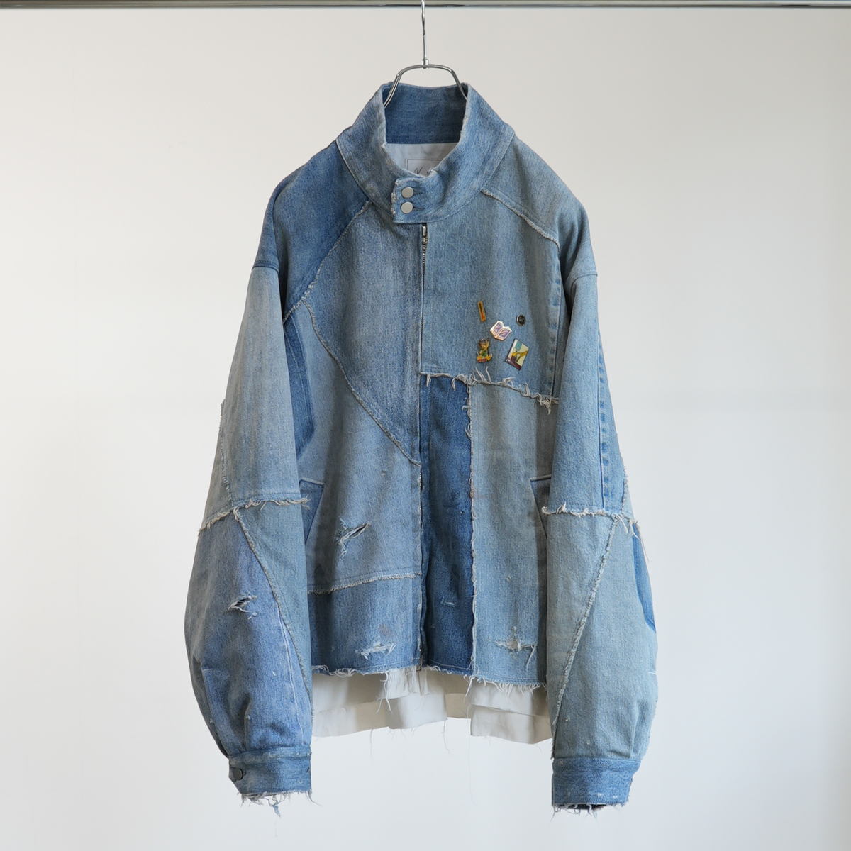 【希少】ANCELLM PATCHWORK BLOUSON EXCLUSIVE ANCELLM/exclusive】