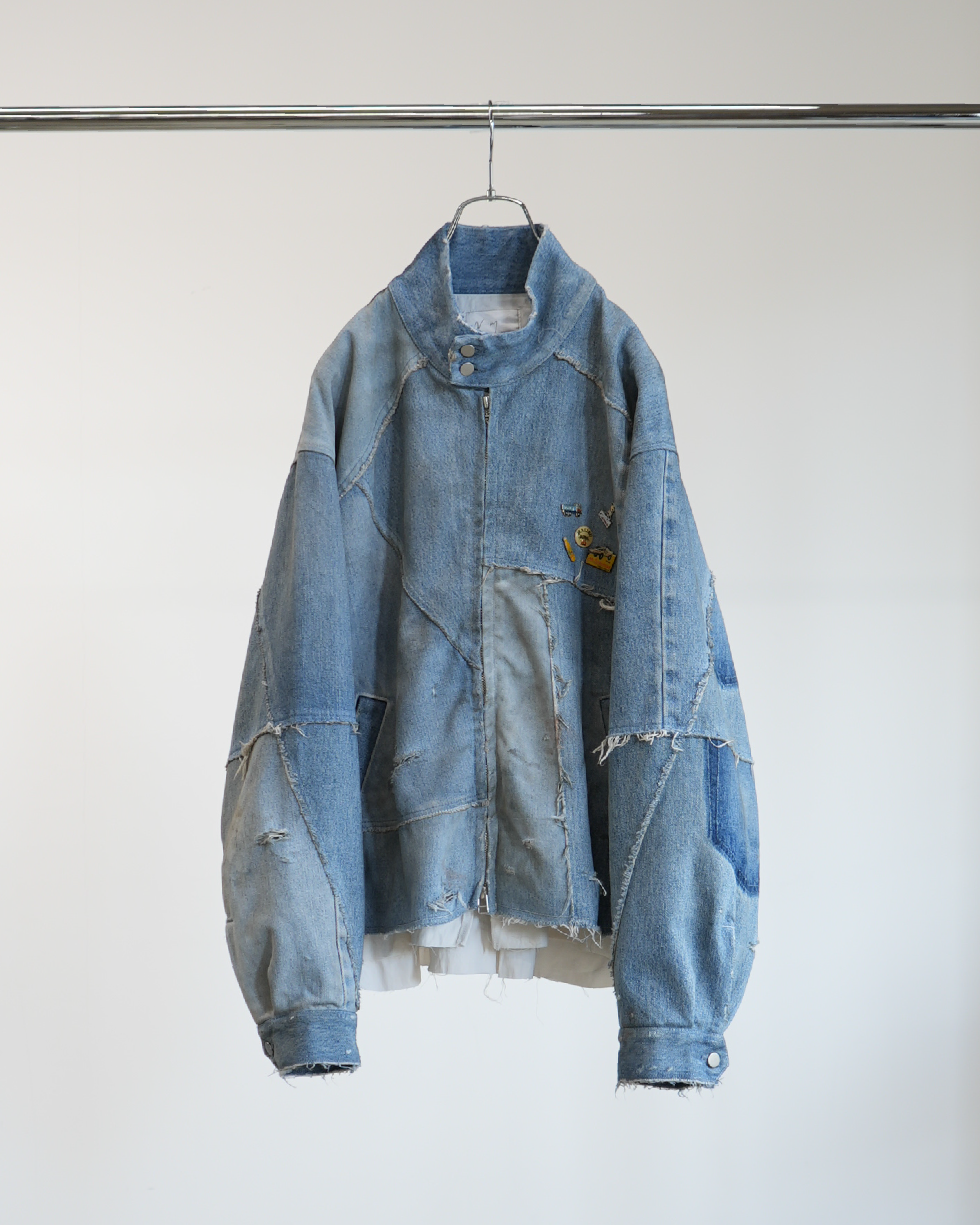 【ANCELLM/exclusive】"DENIM" PATCHWORK BLOUSON EX ③