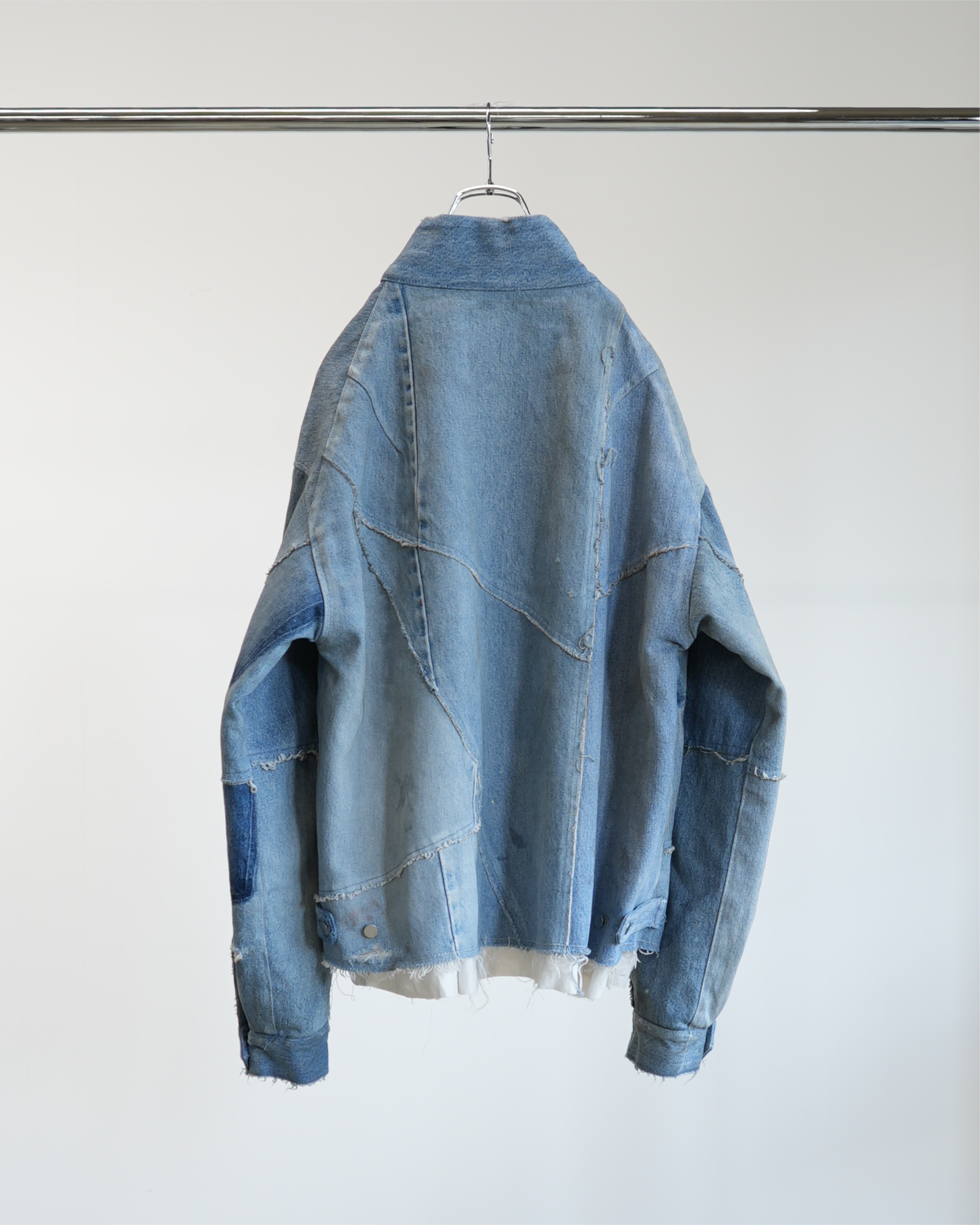 【ANCELLM/exclusive】"DENIM" PATCHWORK BLOUSON EX ③