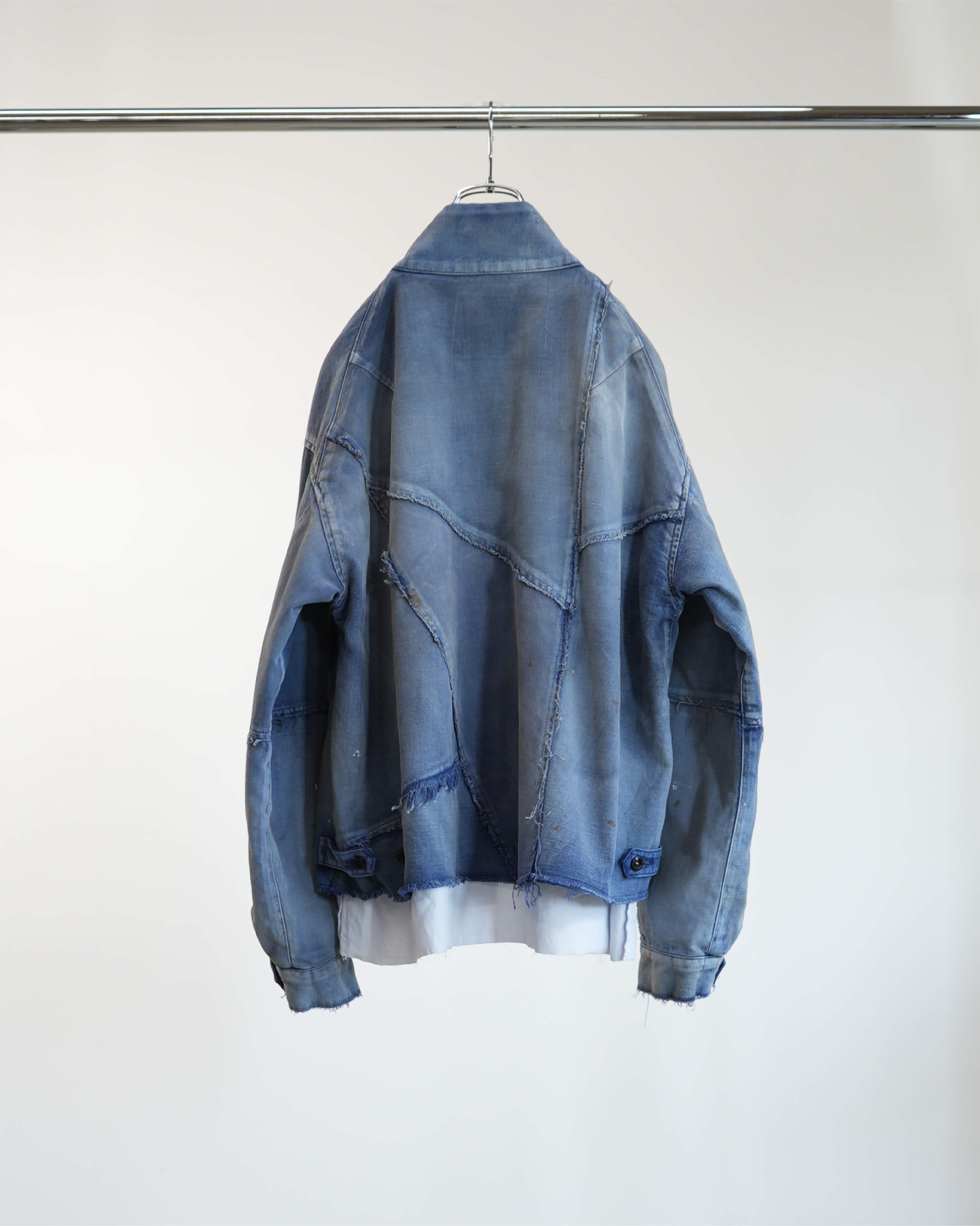 【ANCELLM/exclusive】"FRENCHWORK" PATCHWORK BLOUSON EX⑤