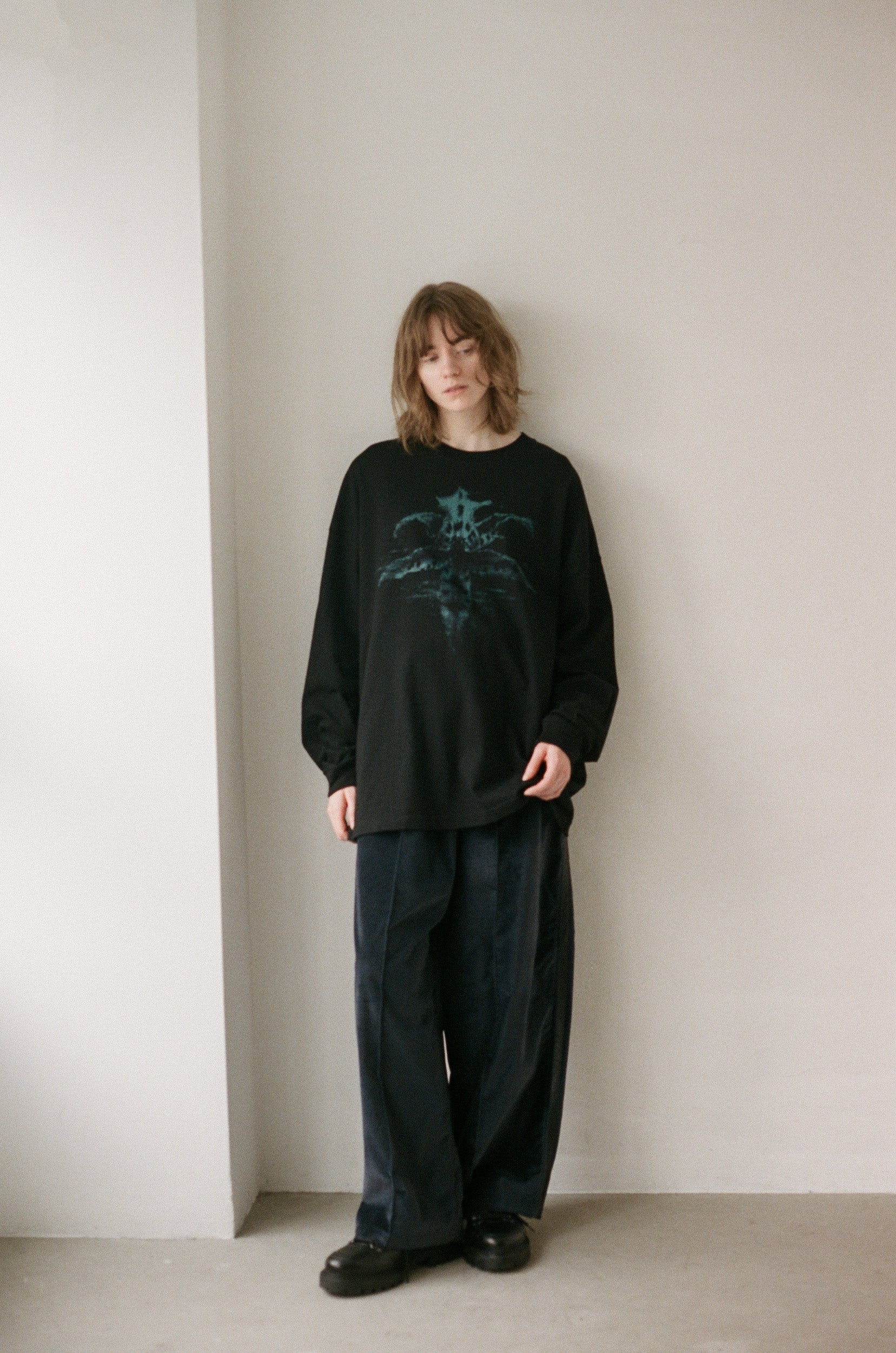 OVERSIZE LONG T-SHIRT(ORCHID)