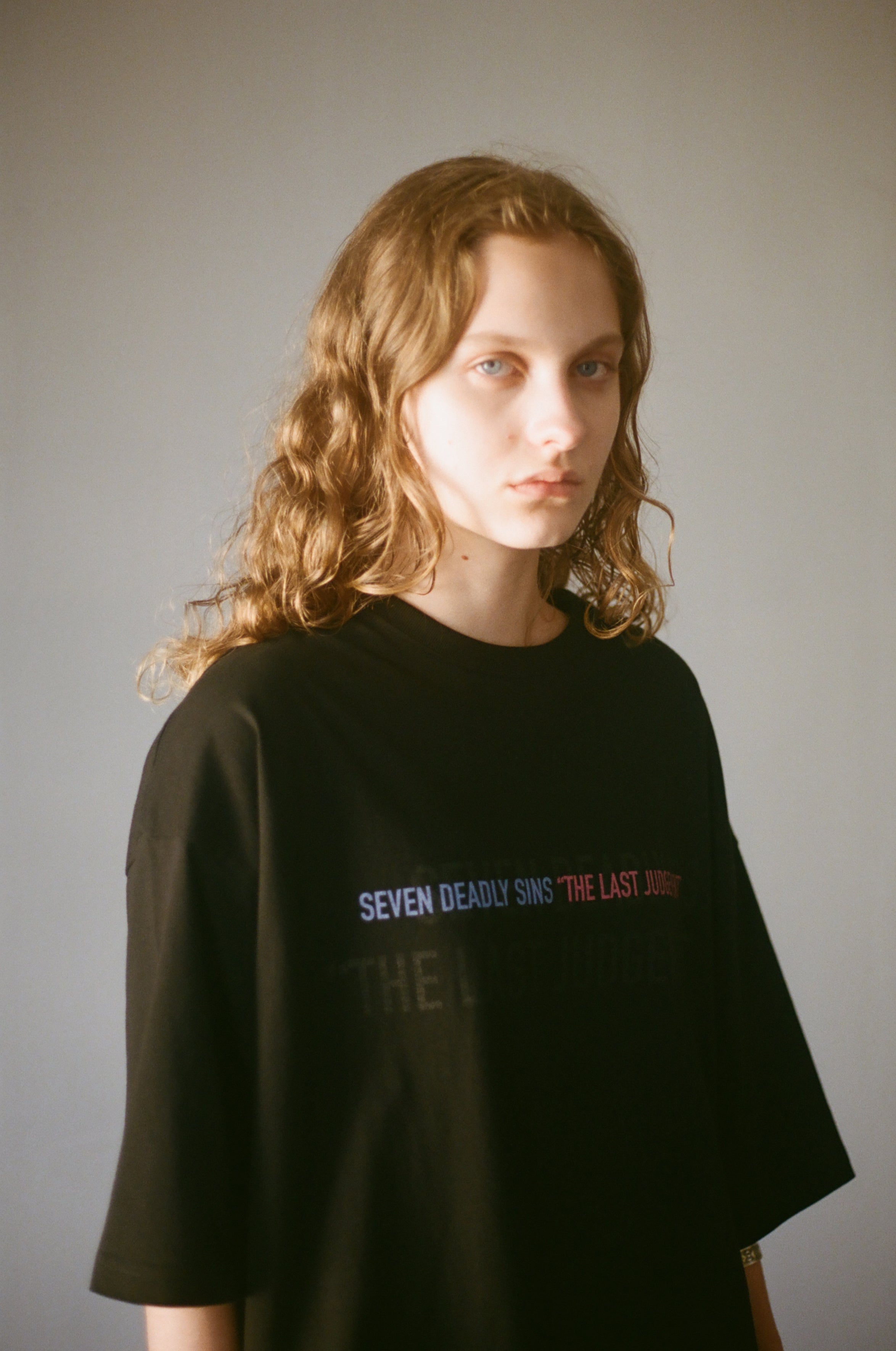 OVERSIZED DROP SHOULDER T-SHIRT(SEVEN)