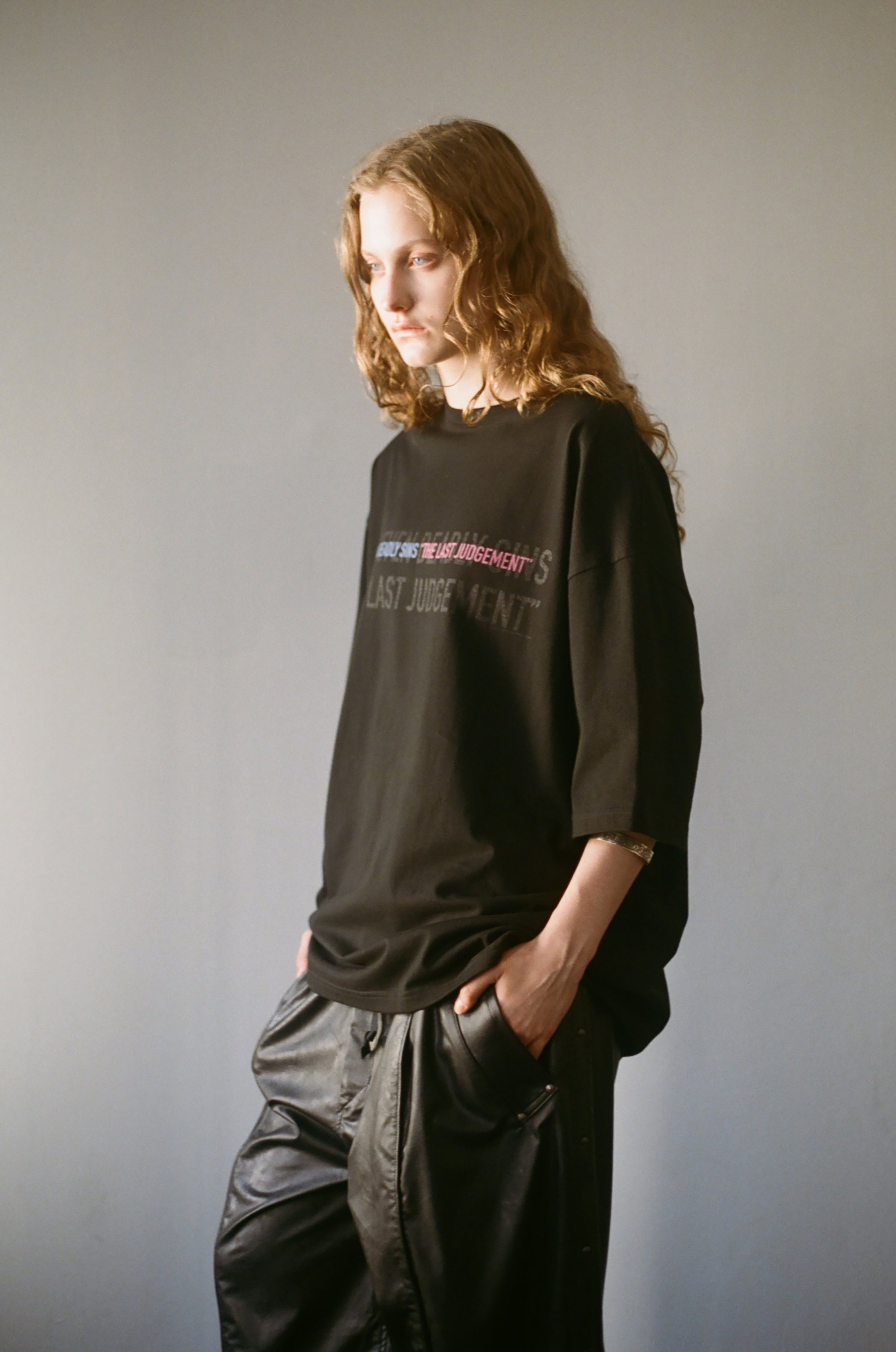 OVERSIZED DROP SHOULDER T-SHIRT(SEVEN)