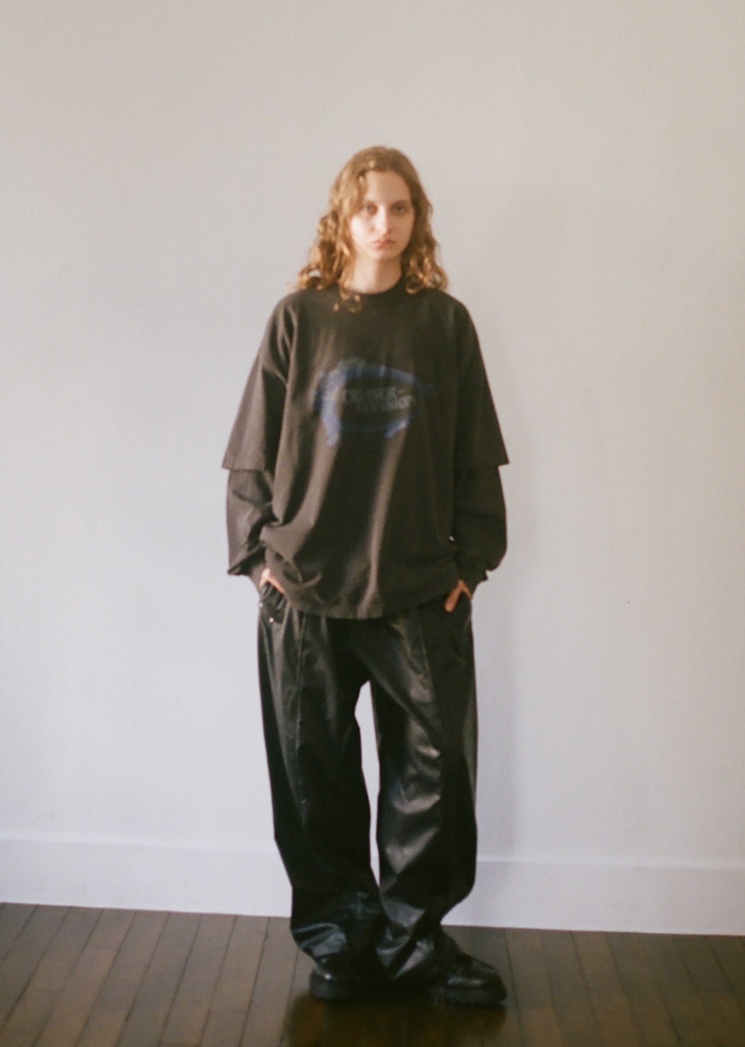 OVERSIZED GARMENT DYE T-SHIRT(PIGGY BANK)