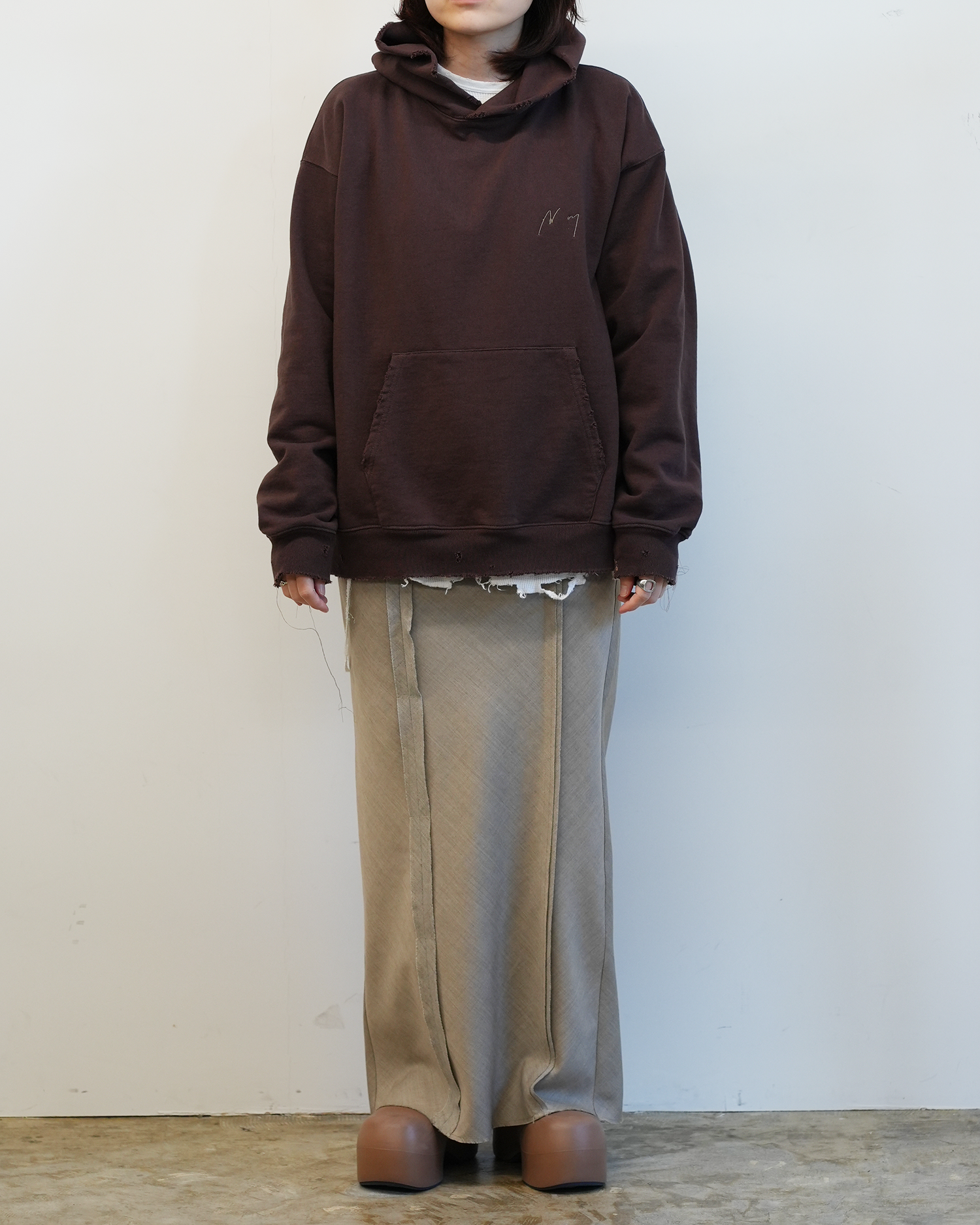【ANCELLM/exclusive】NEW YEAR SWEAT HOODIE(KAGE)