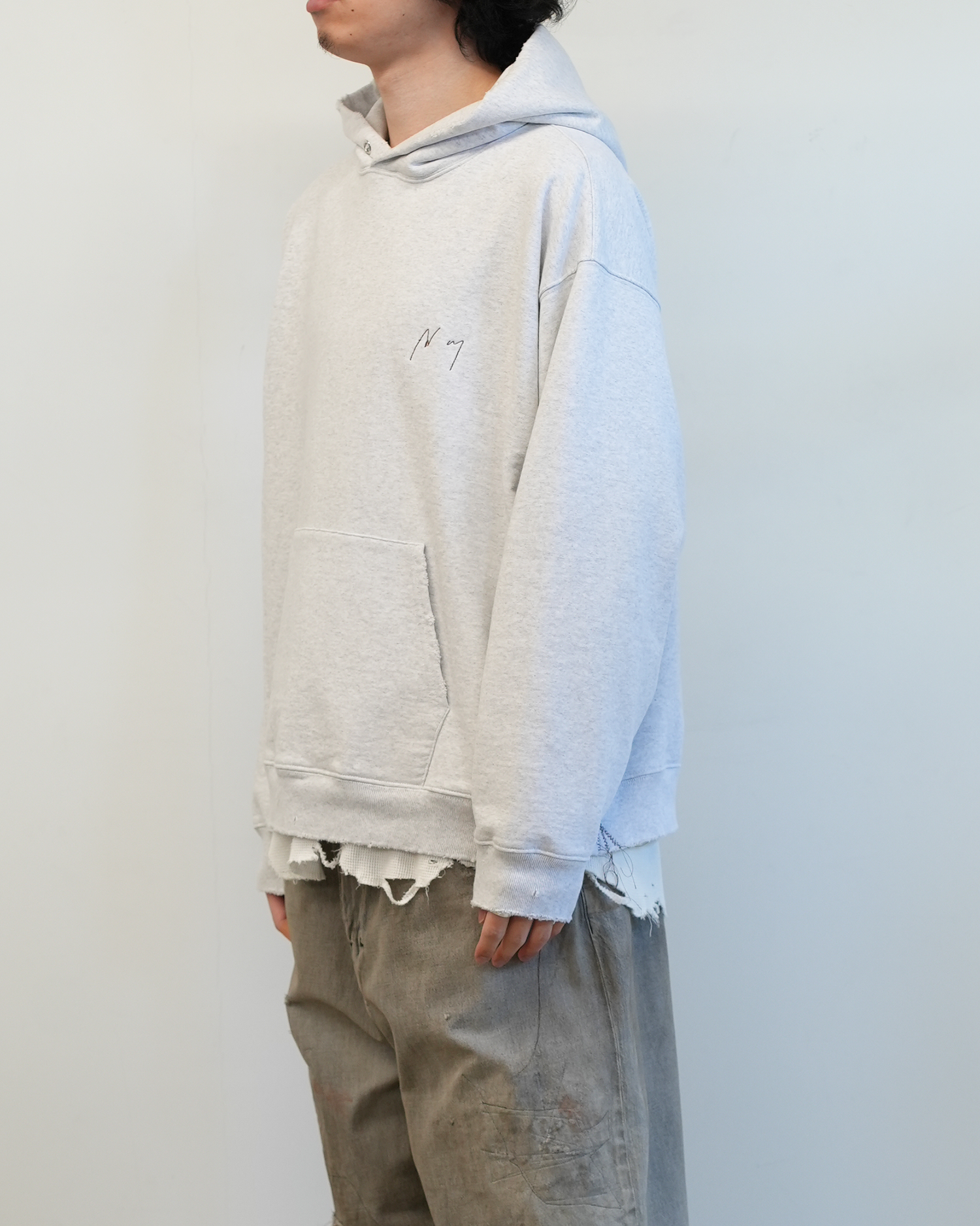 【ANCELLM/exclusive】NEW YEAR SWEAT HOODIE(ASHIGE)