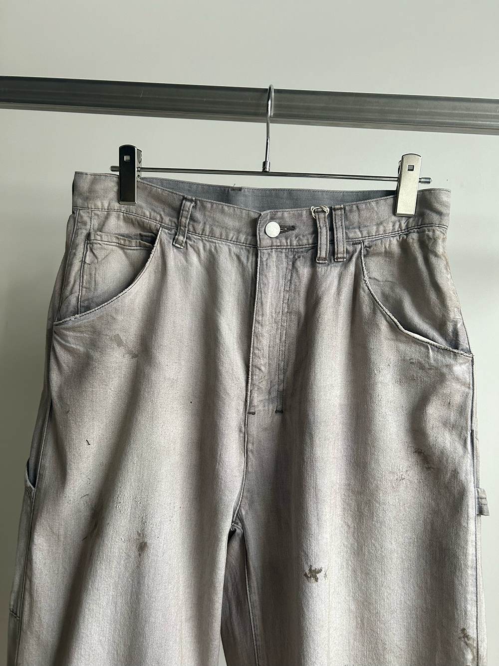 AGING PAINTER PANTS(GRAY)