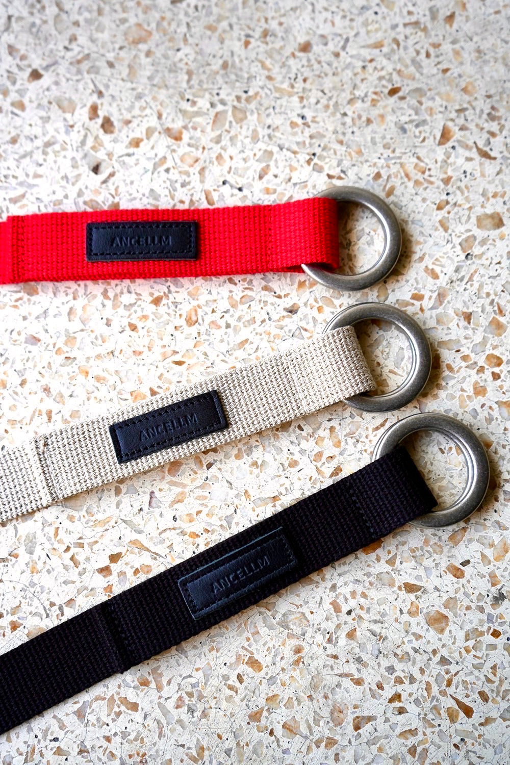 RING NARROW BELT(RED)