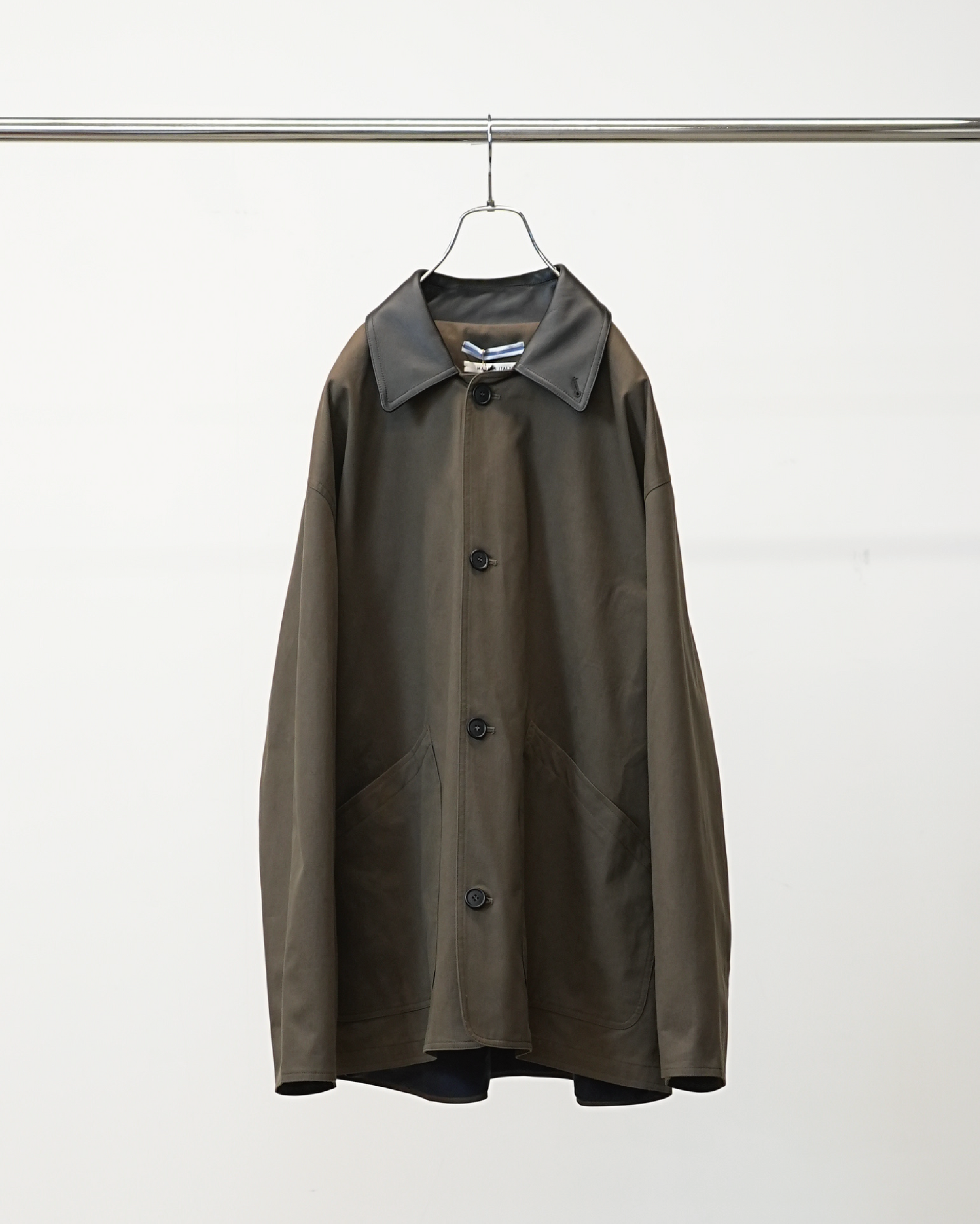 コルニエFINESTWOOLCANVASSTAND COLLAR BLOUSON 中古・古着通販】CORNIER (コルニエ) THE FINEST WOOL CANVAS