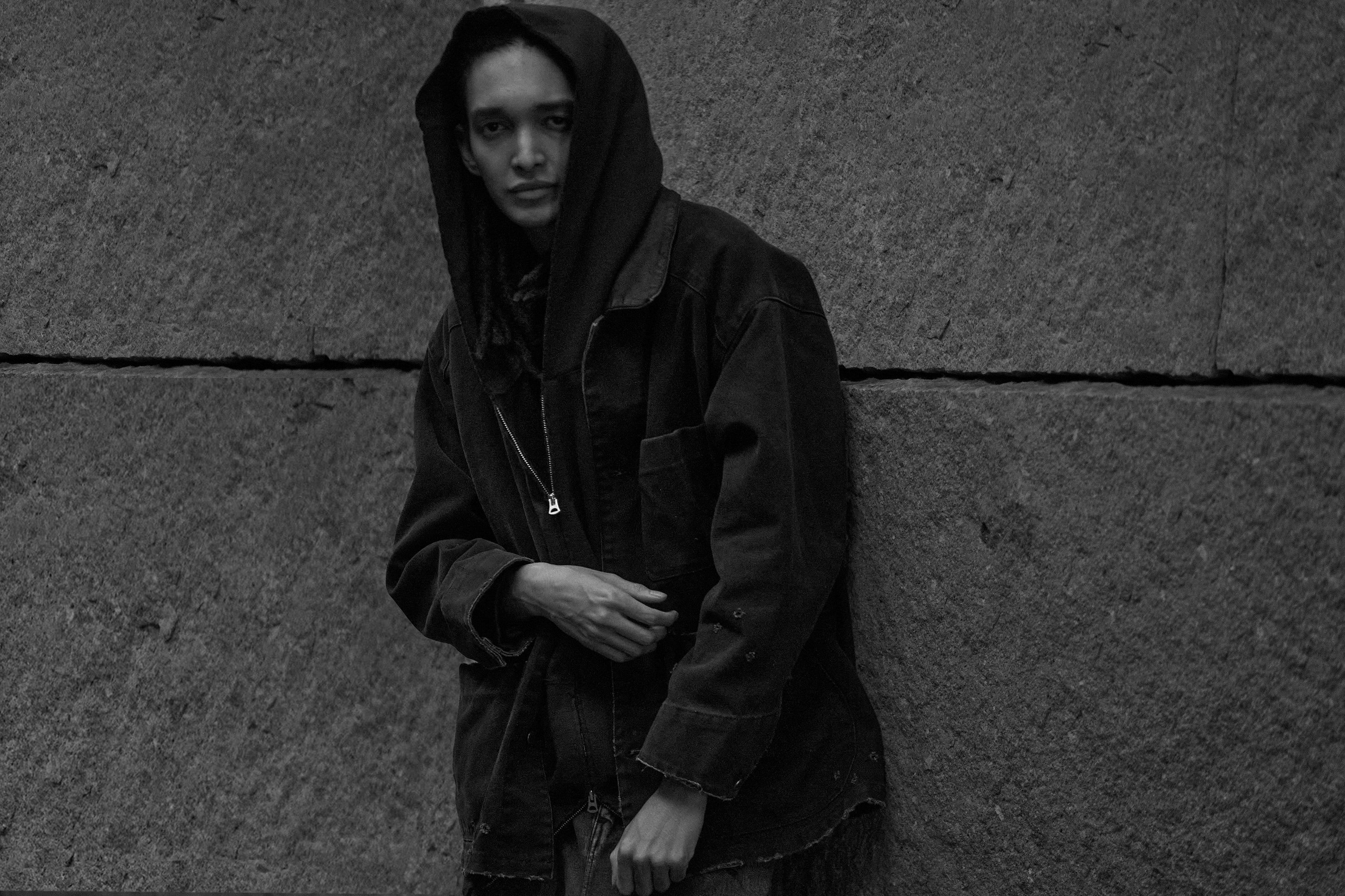 ANCELLM/exclusive] DUCK COVERALL JACKET