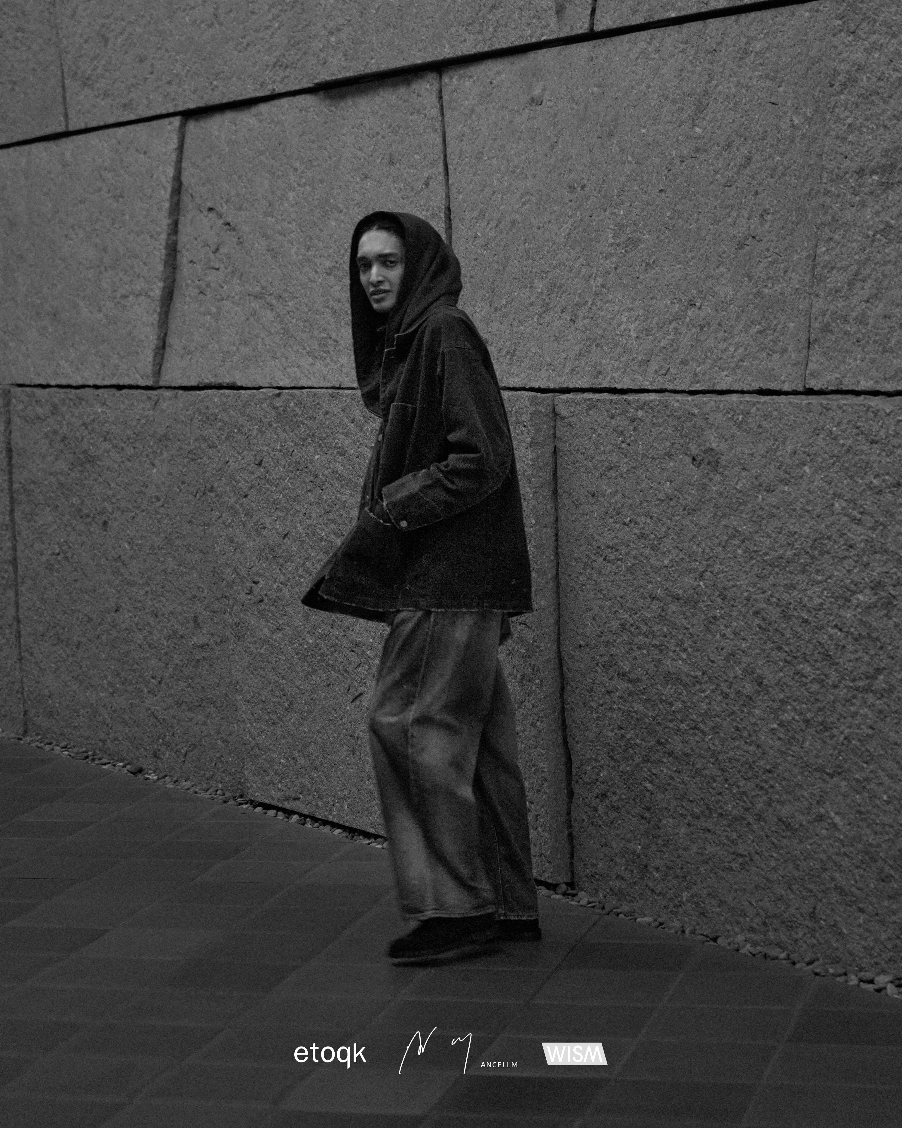 ANCELLM/exclusive] DUCK COVERALL JACKET