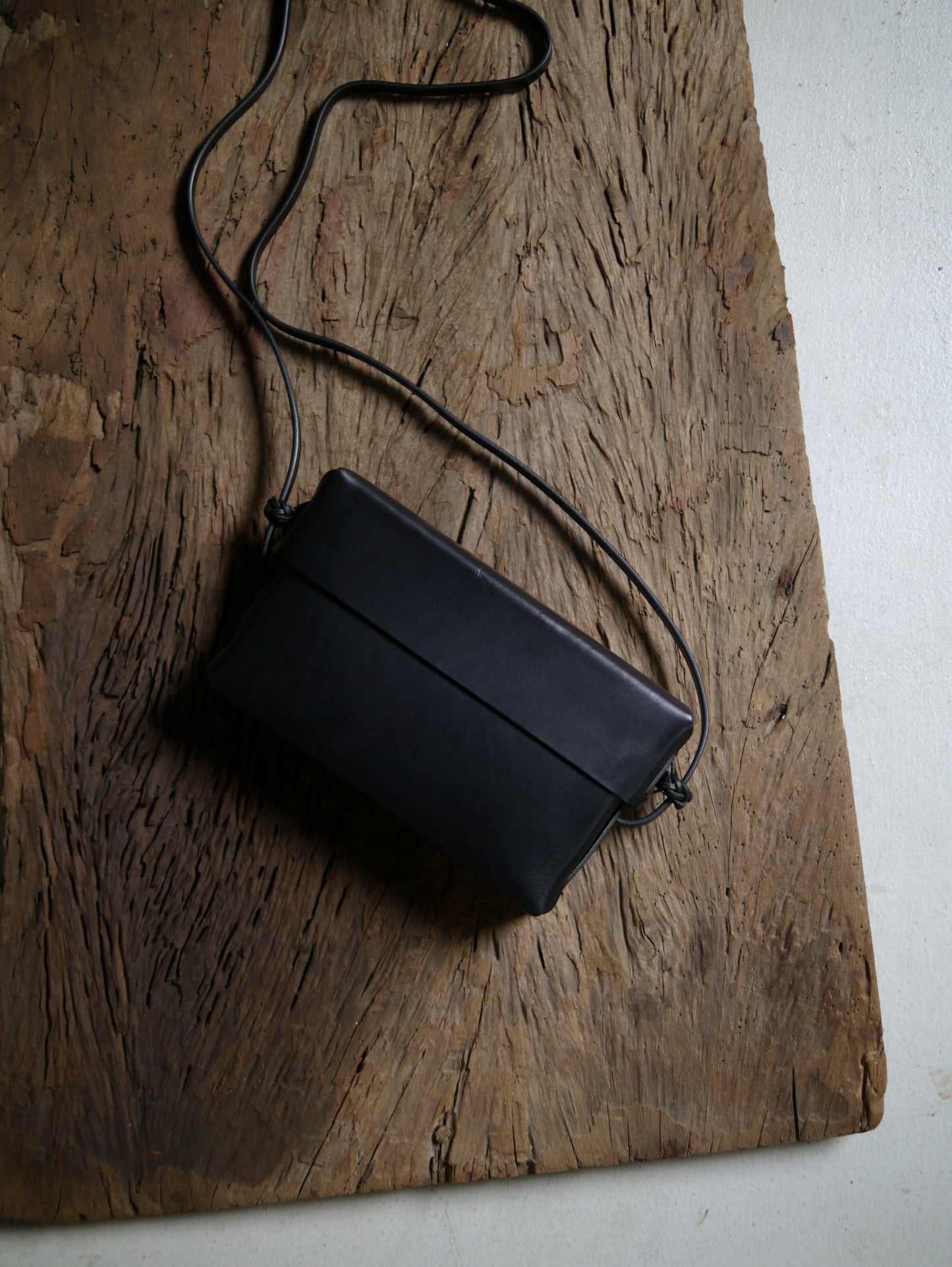 Woven Lid Bag(All-Black)