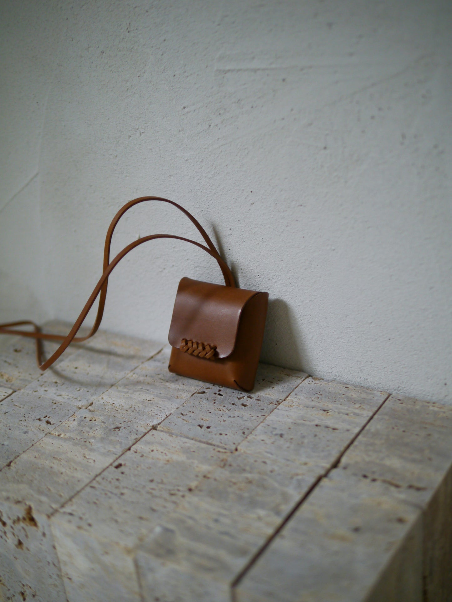 Woven Mini Case(Chestnut)