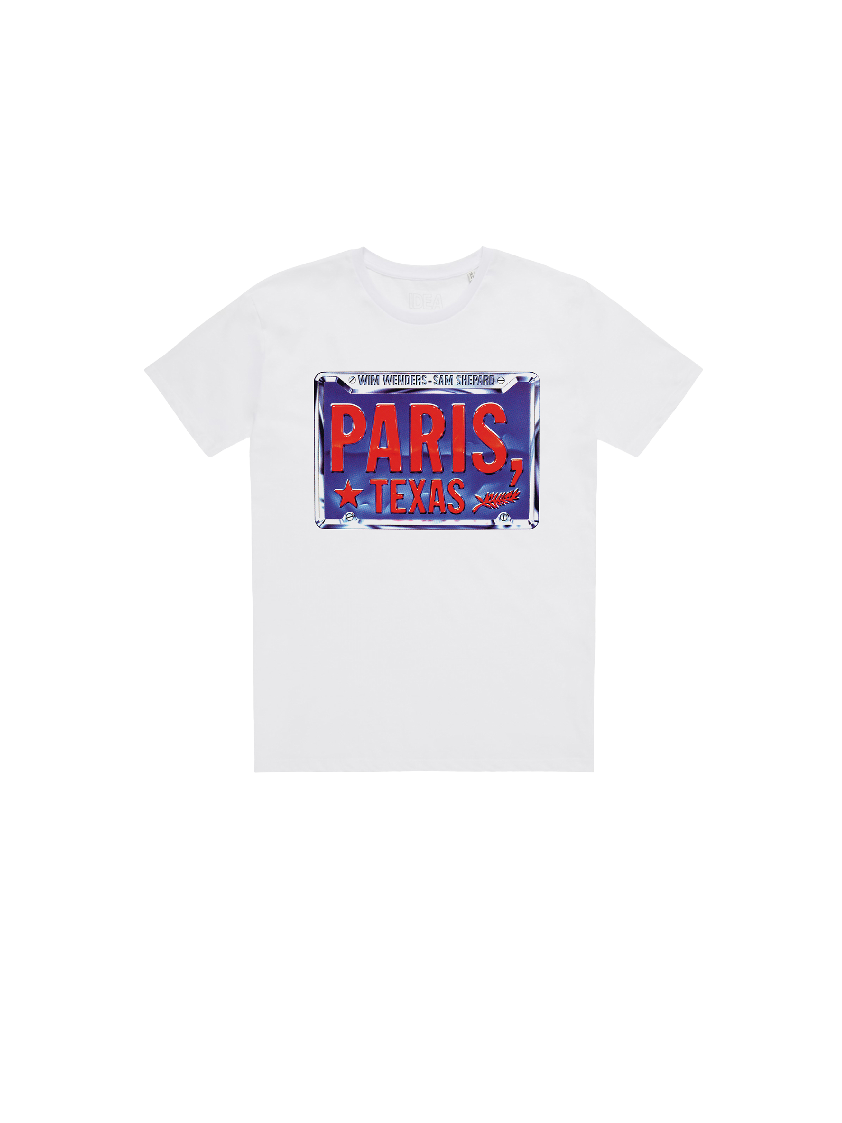 PARIS, TEXAS LICENSE PLATE T-SHIRT