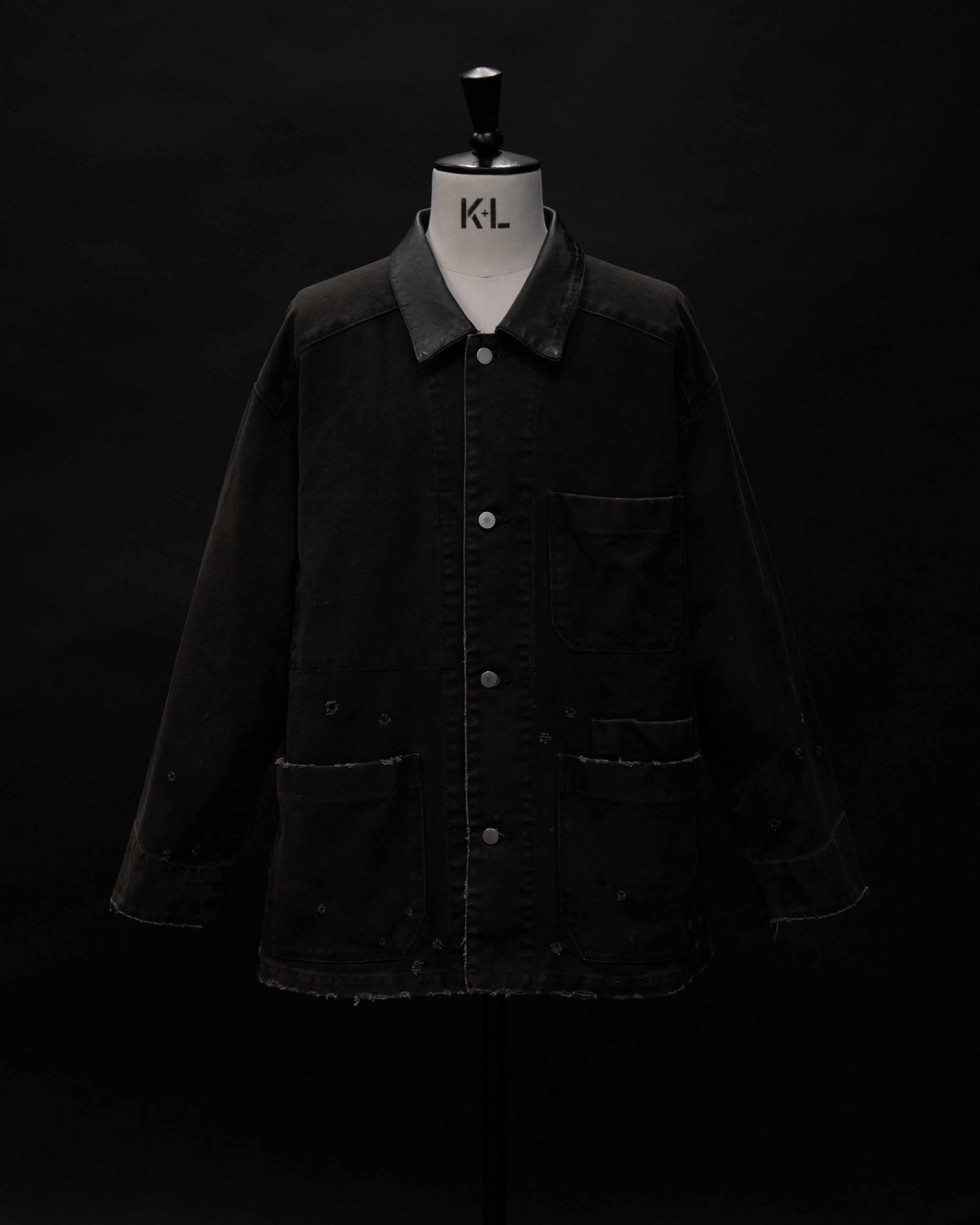 ANCELLM×WISM \"DUCK COVERALL JACKET\" ANCELLM / アンセルム】WISM 別注 DUCK COVERALL JACKET（カバーオール