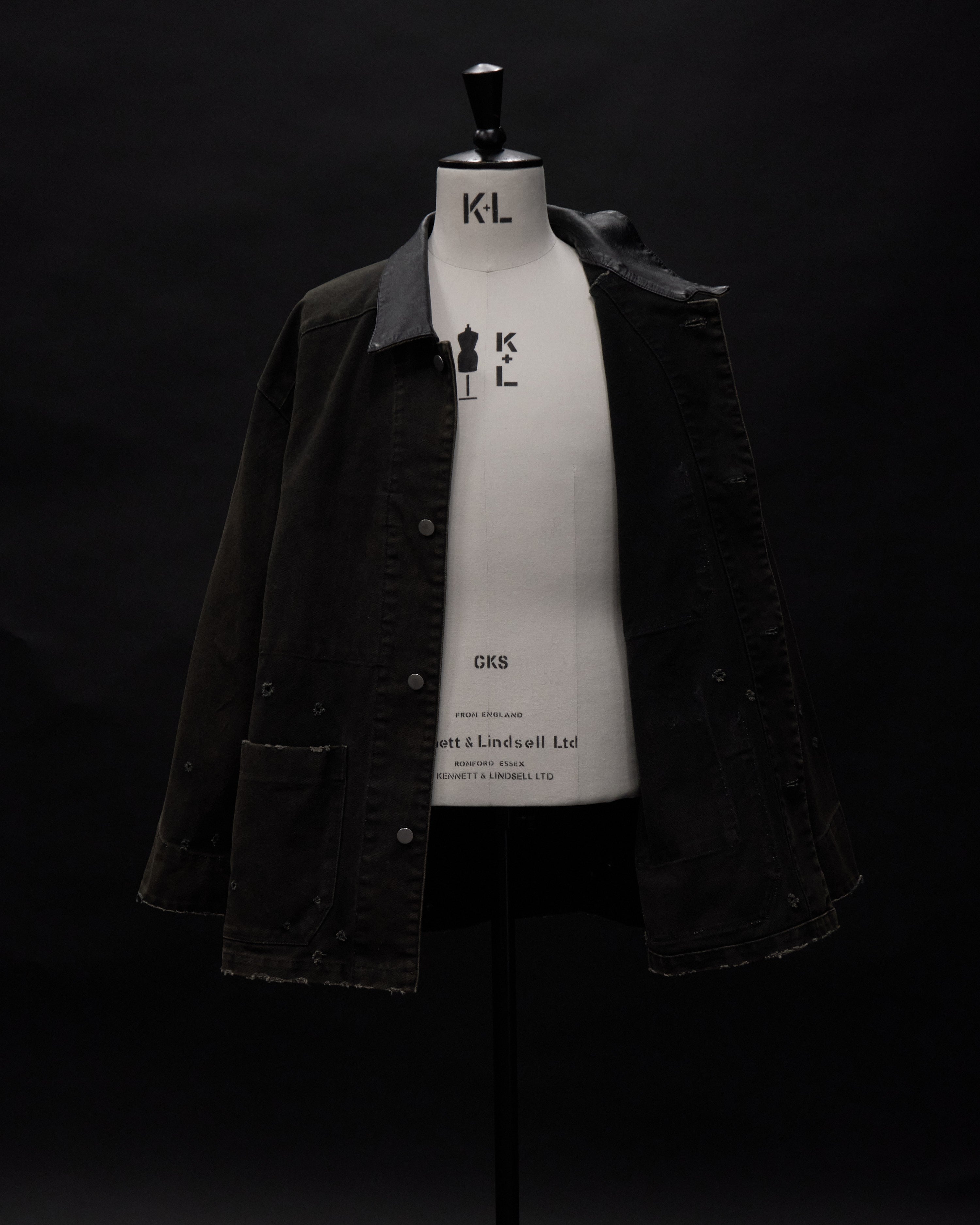 ジャケット・アウター ANCELLM/exclusive DUCK COVERALL JACKET ANCELLM/exclusive] DUCK COVERALL JACKET