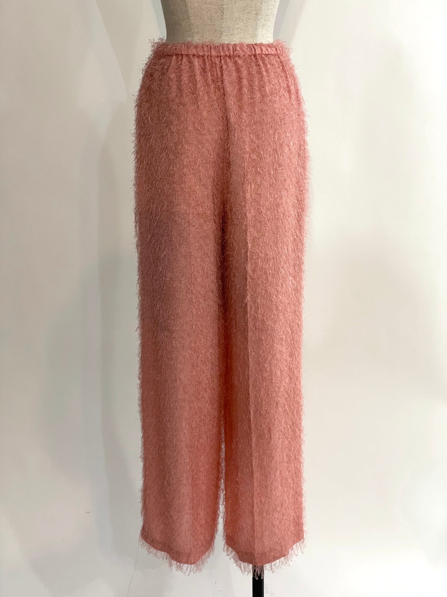 [50%OFF] Fusa-fusa  Jaquard Trousers (PINK)