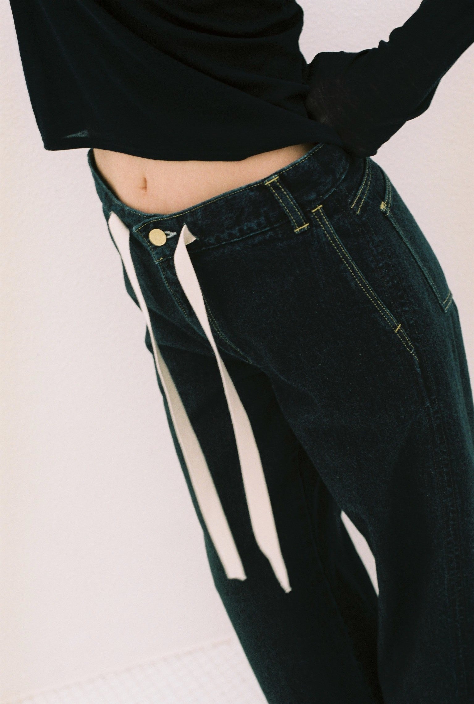 The Opal Jean(Solid 1wash)