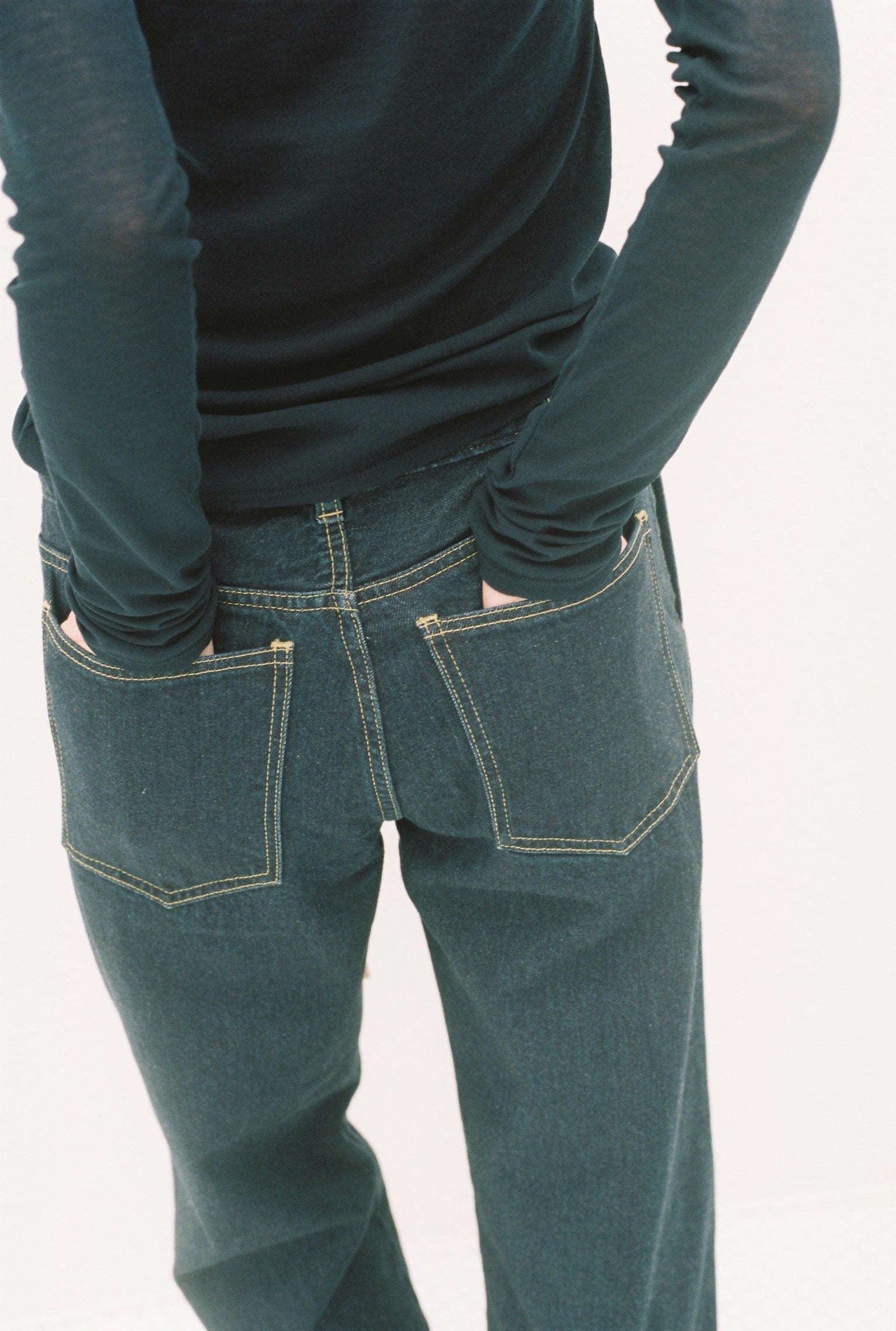 The Opal Jean(Solid 1wash)