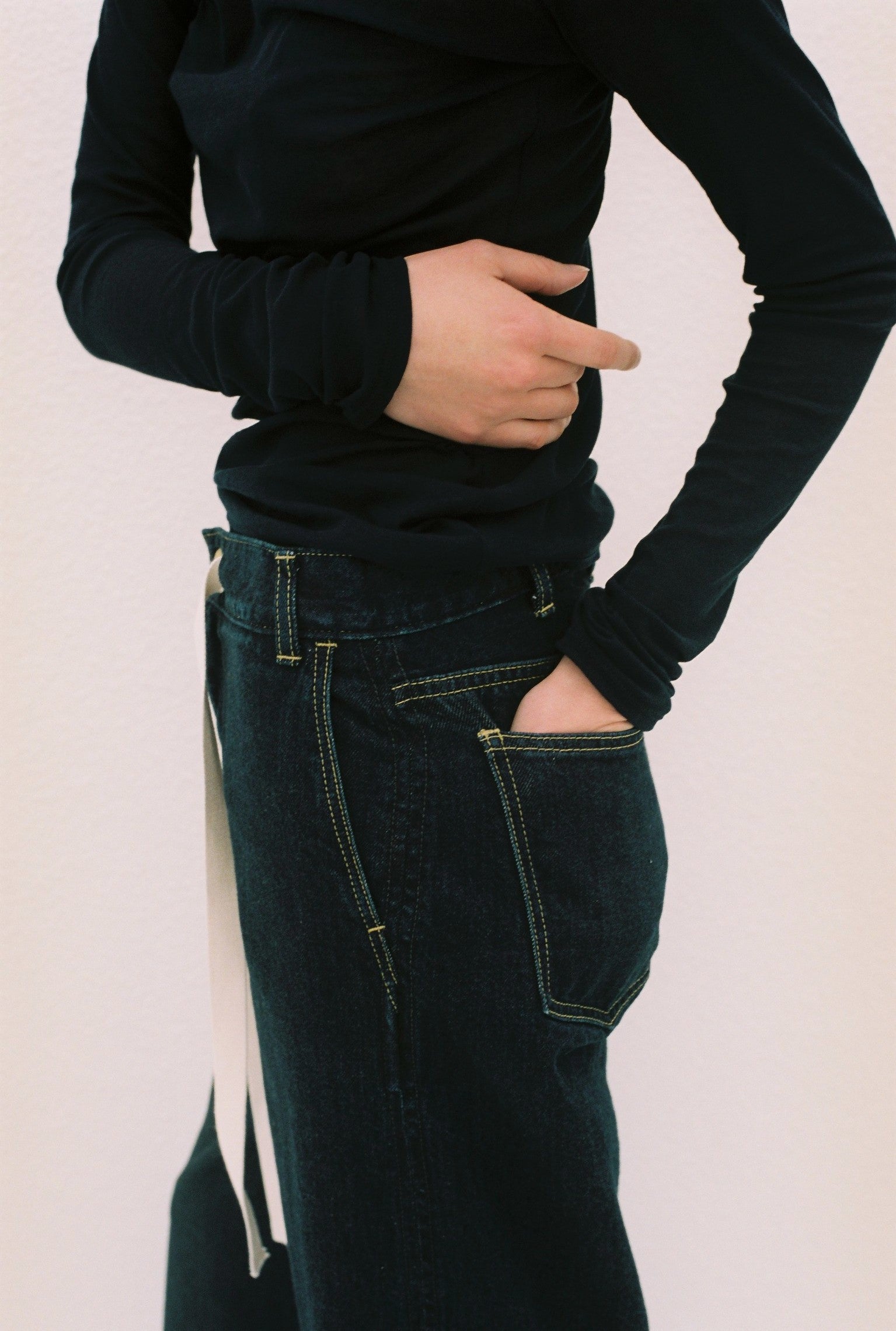The Opal Jean(Solid 1wash)