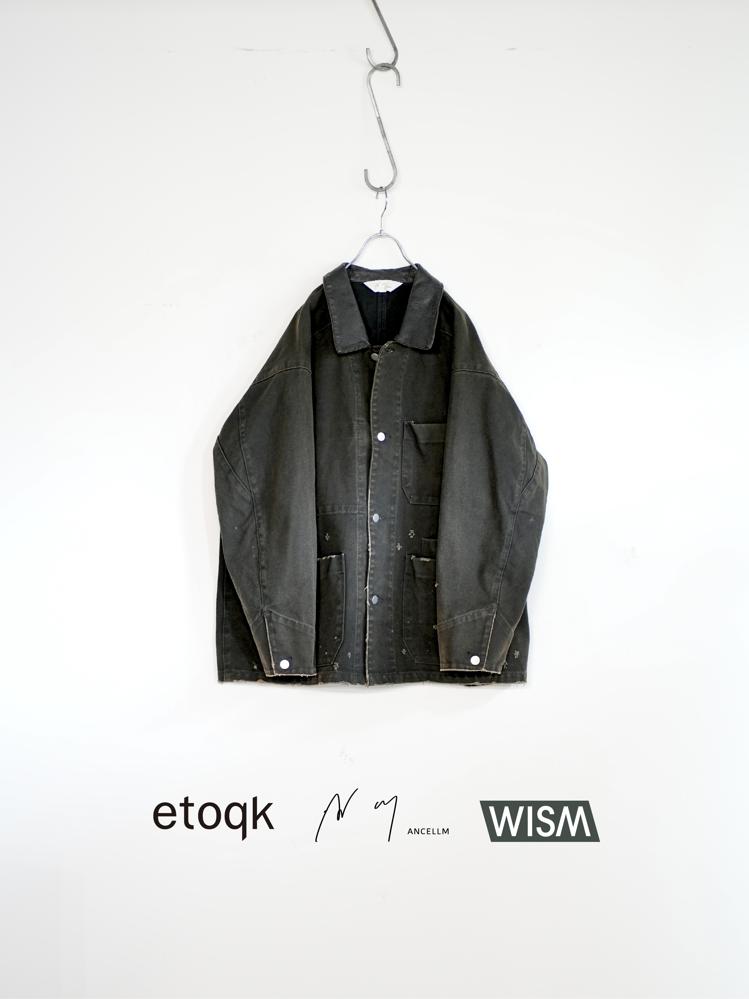 [ANCELLM/exclusive] DUCK COVERALL JACKET