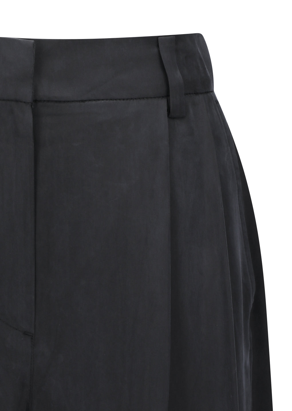 WOMEN'S CUPRO TWO TUCK WIDE PANTS