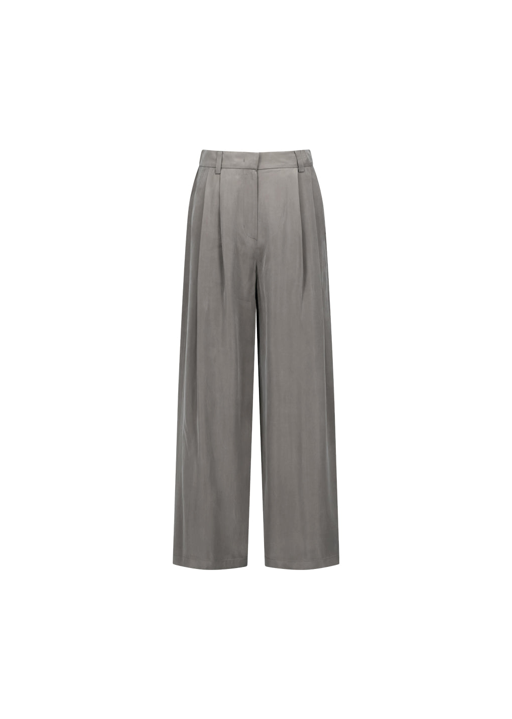 WOMEN'S CUPRO TWO TUCK WIDE PANTS