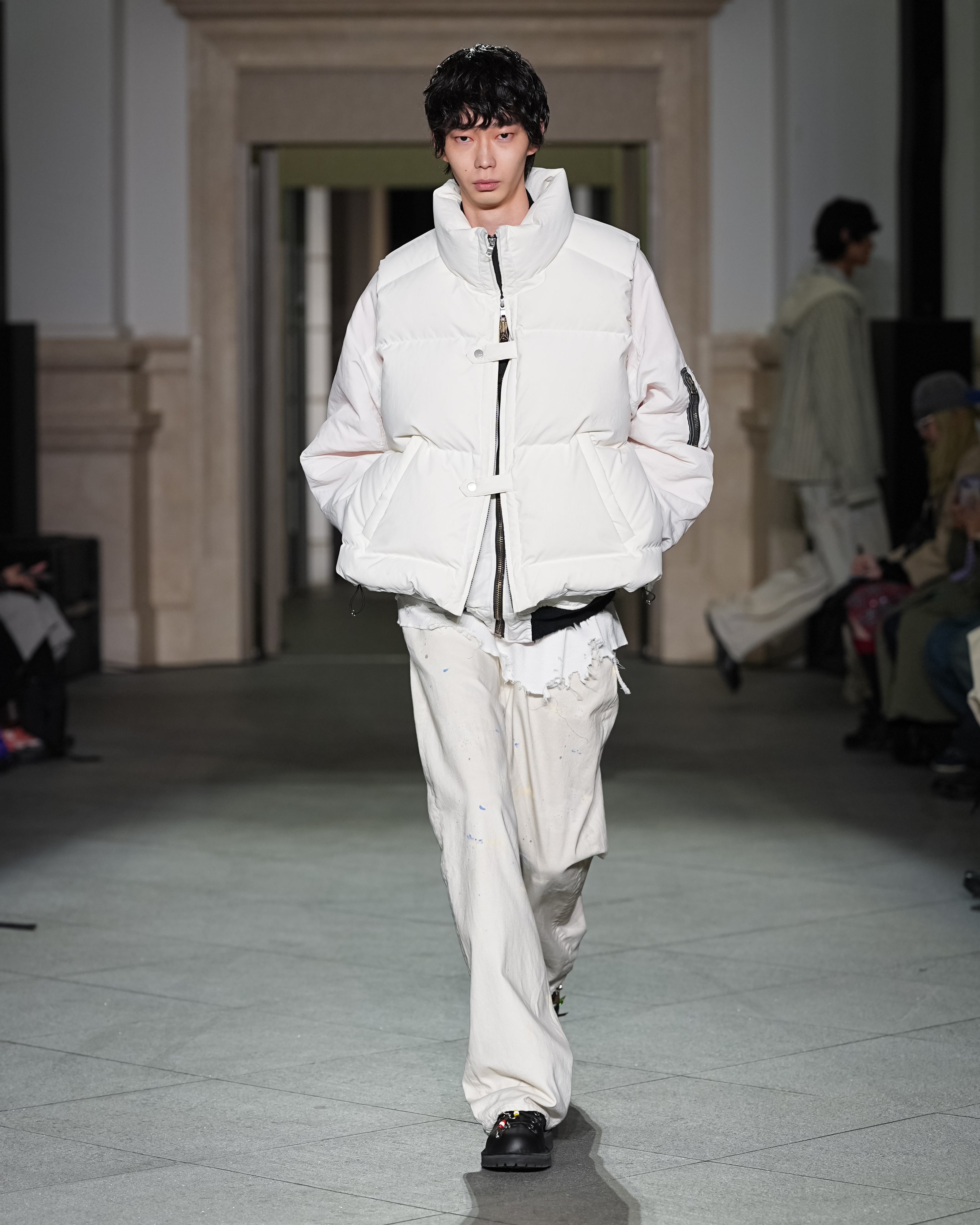 STRAIGHT WIDE DENIM PANTS(G.WHITE)
