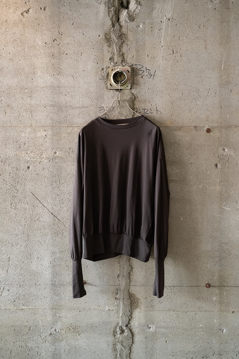 l/s top(dark brown)