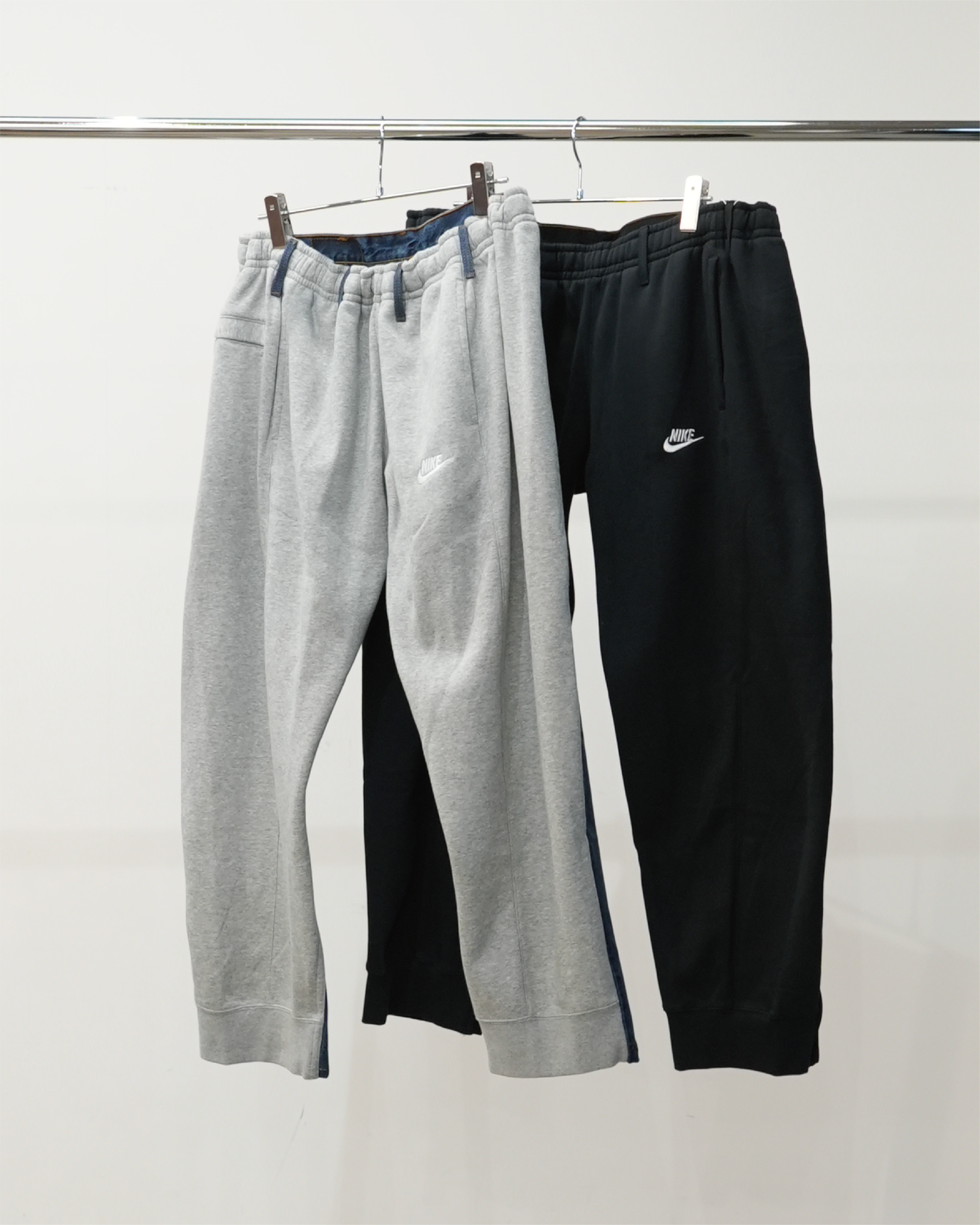 Over jogging jeans