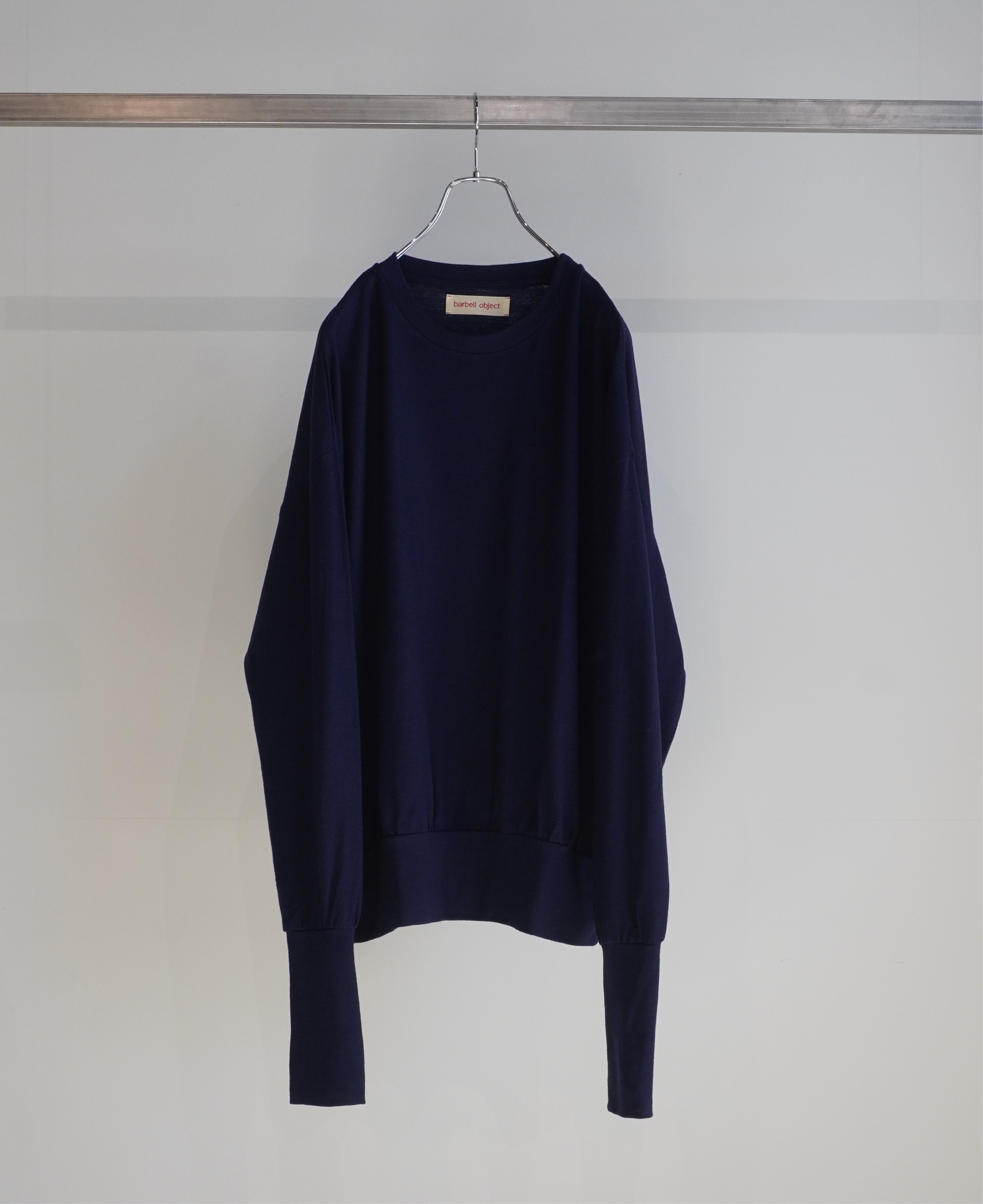 wool L/S top(DUSKY PURPLE)