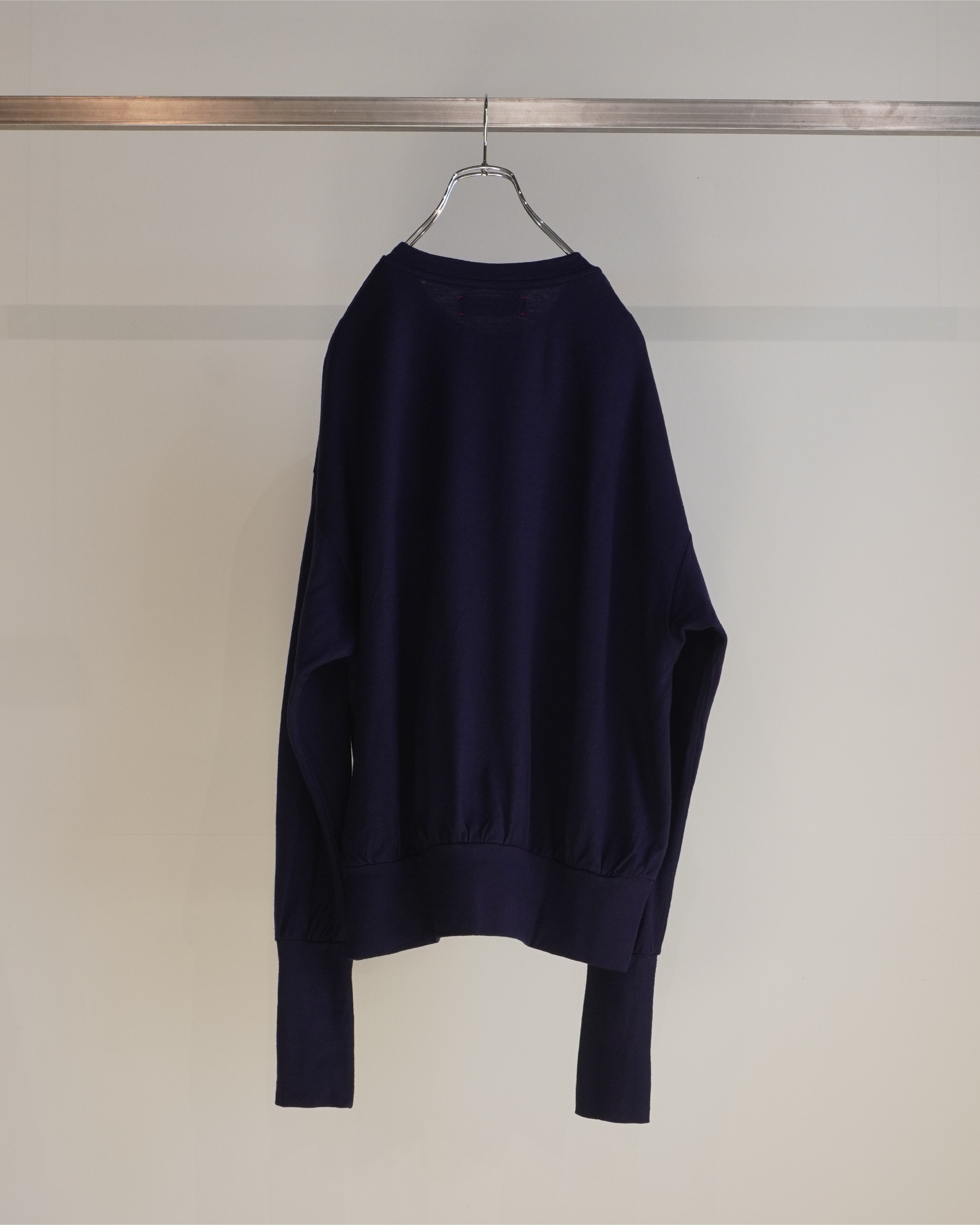 wool L/S top(DUSKY PURPLE)