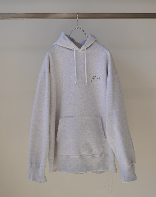 [ANCELLM/exclusive] SWEAT HOODIE(WHITE)