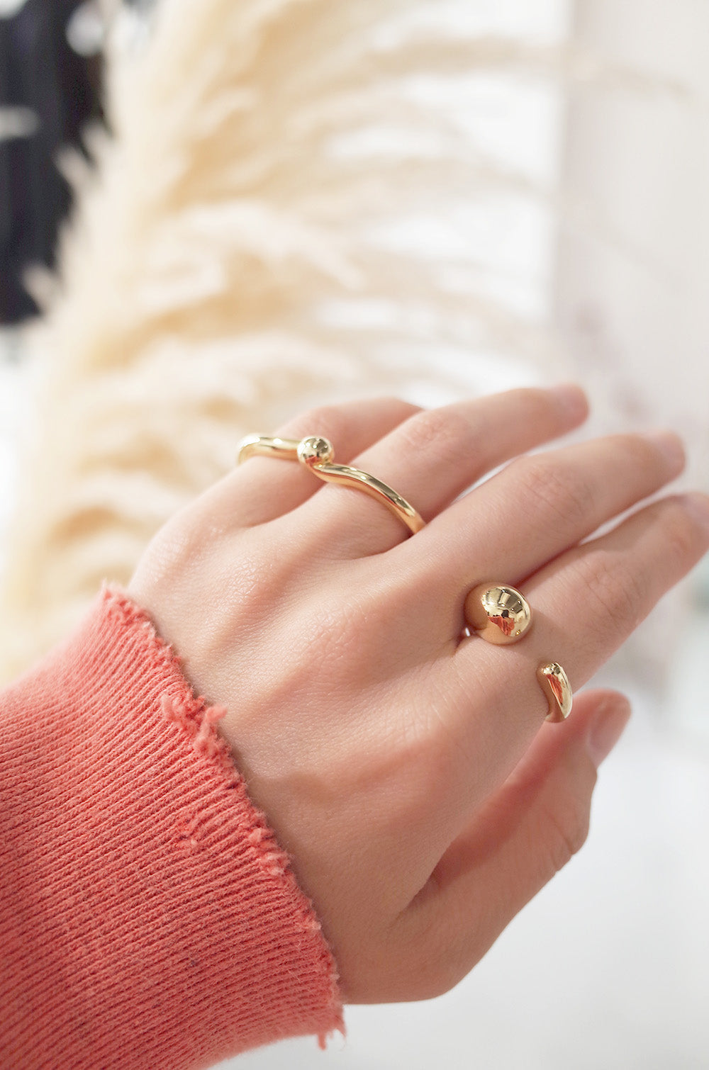 [40%OFF] Medium Ring / 1802008 (Gold)