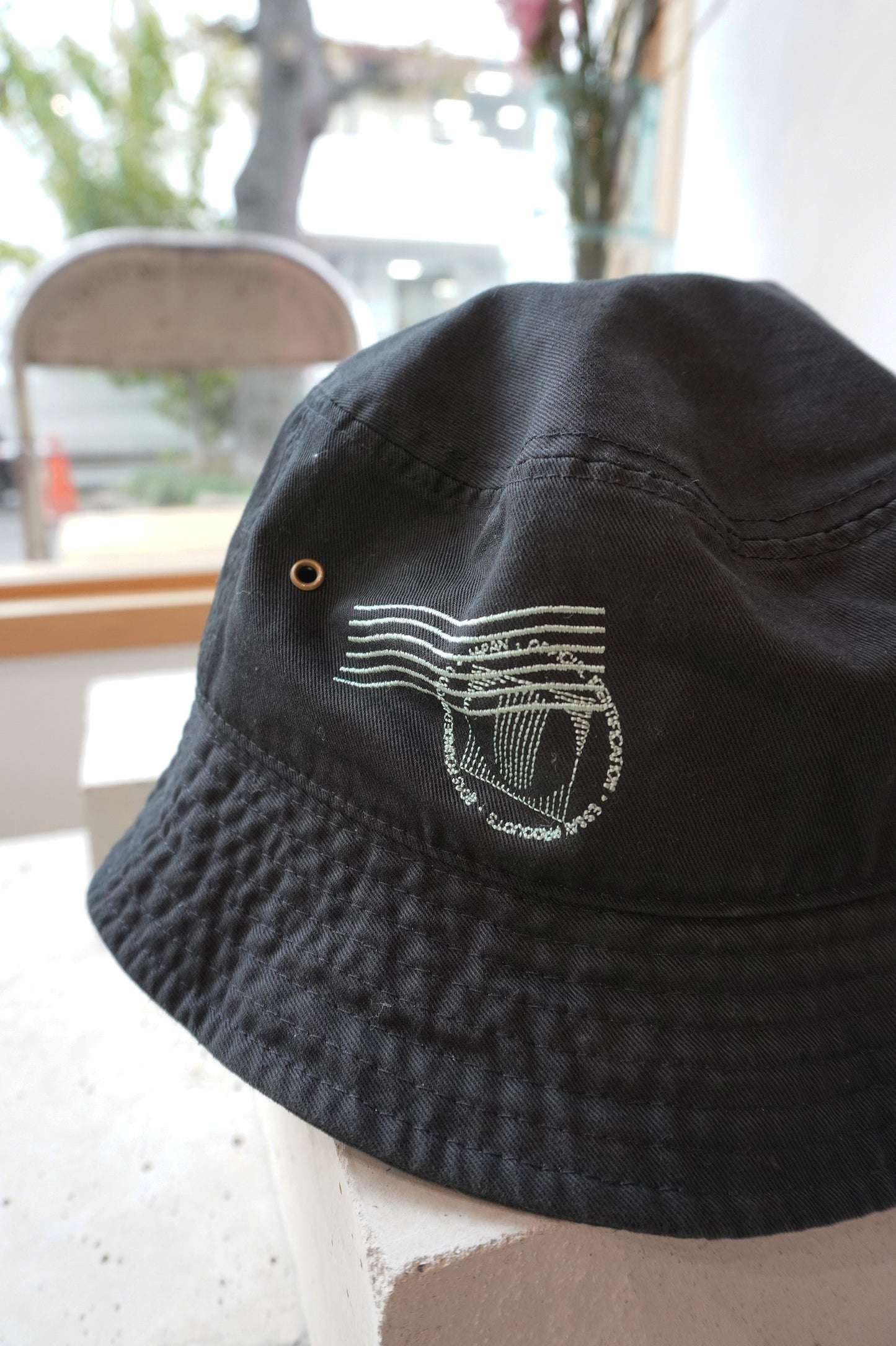 POSTMARK BUCKET HAT(BLACK)
